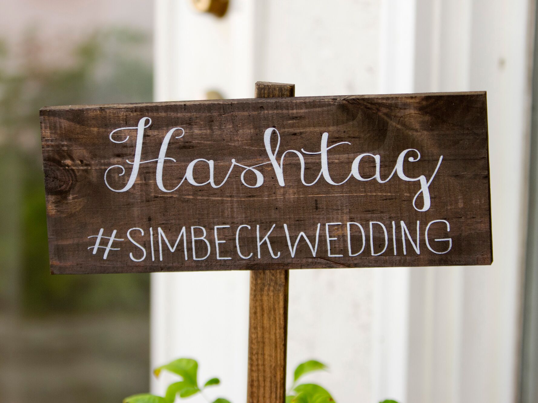 20 Creative Ways to Display Your Wedding Hashtag