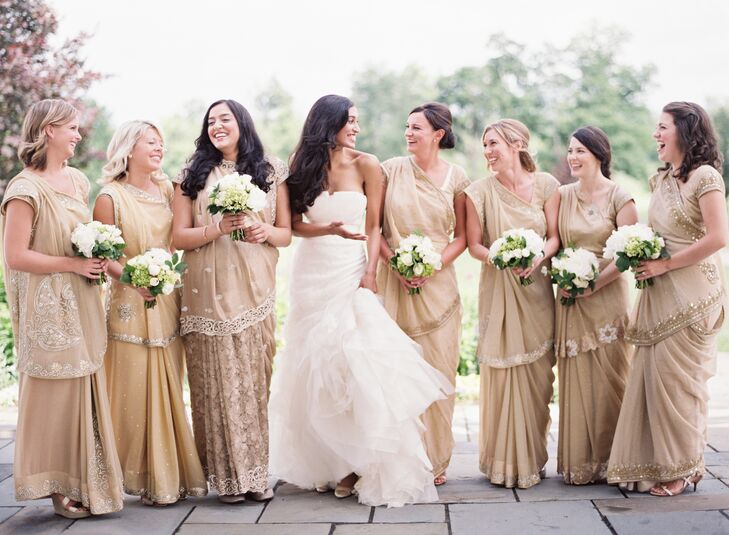 bridesmaid sarees 2019