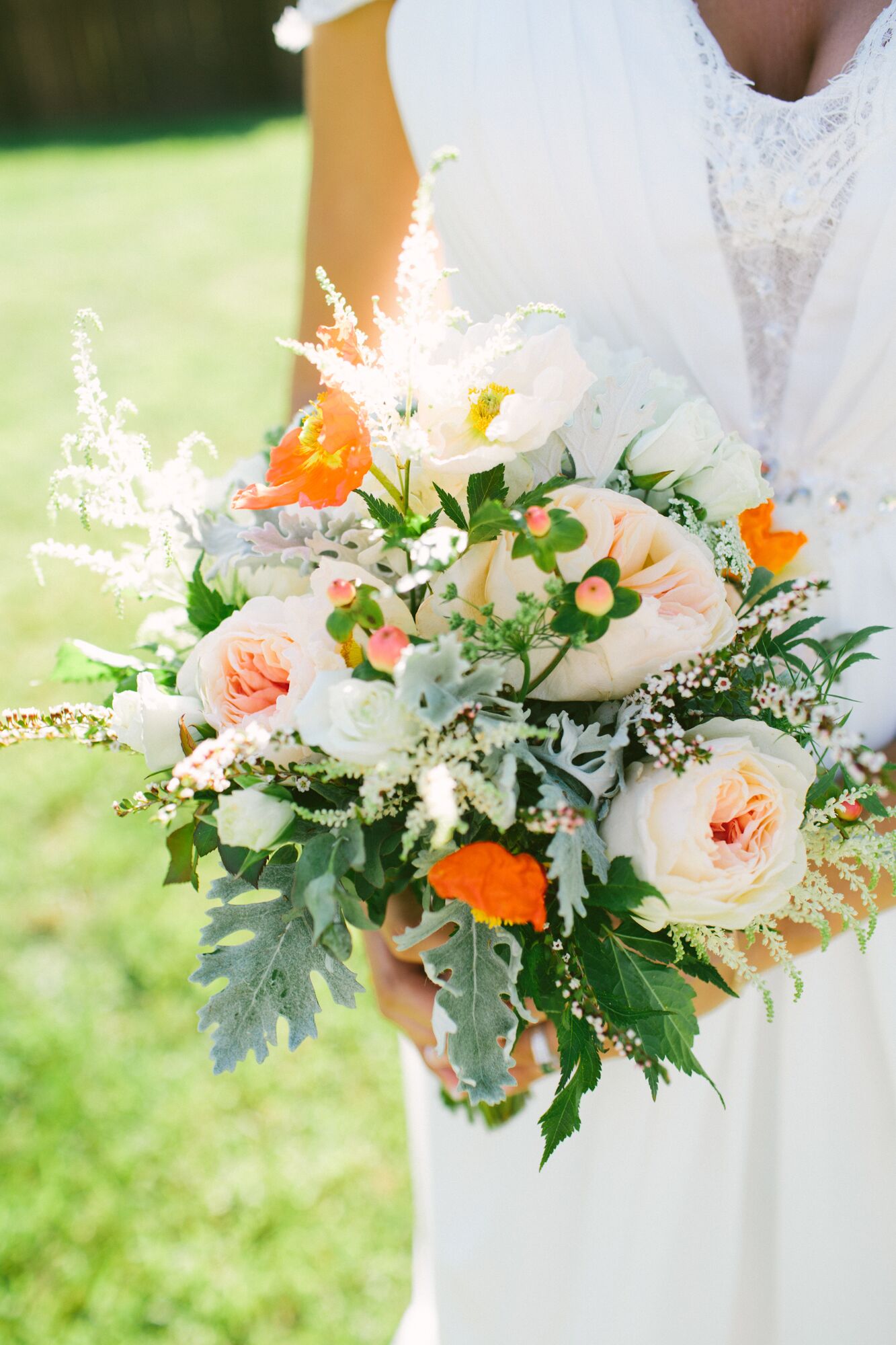 Bright, Whimsical Bridal Bouquet