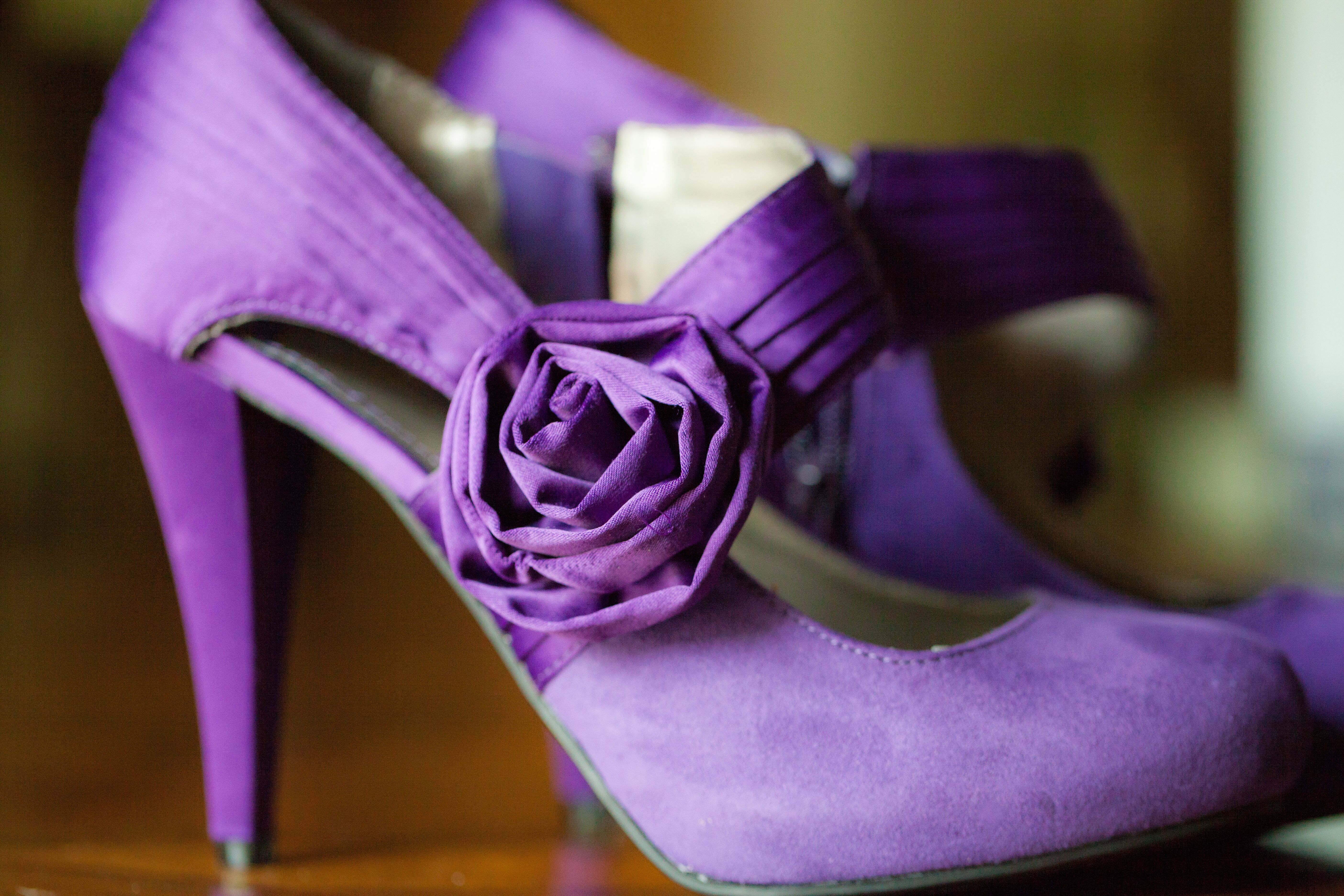 Wedding purple shoes sale