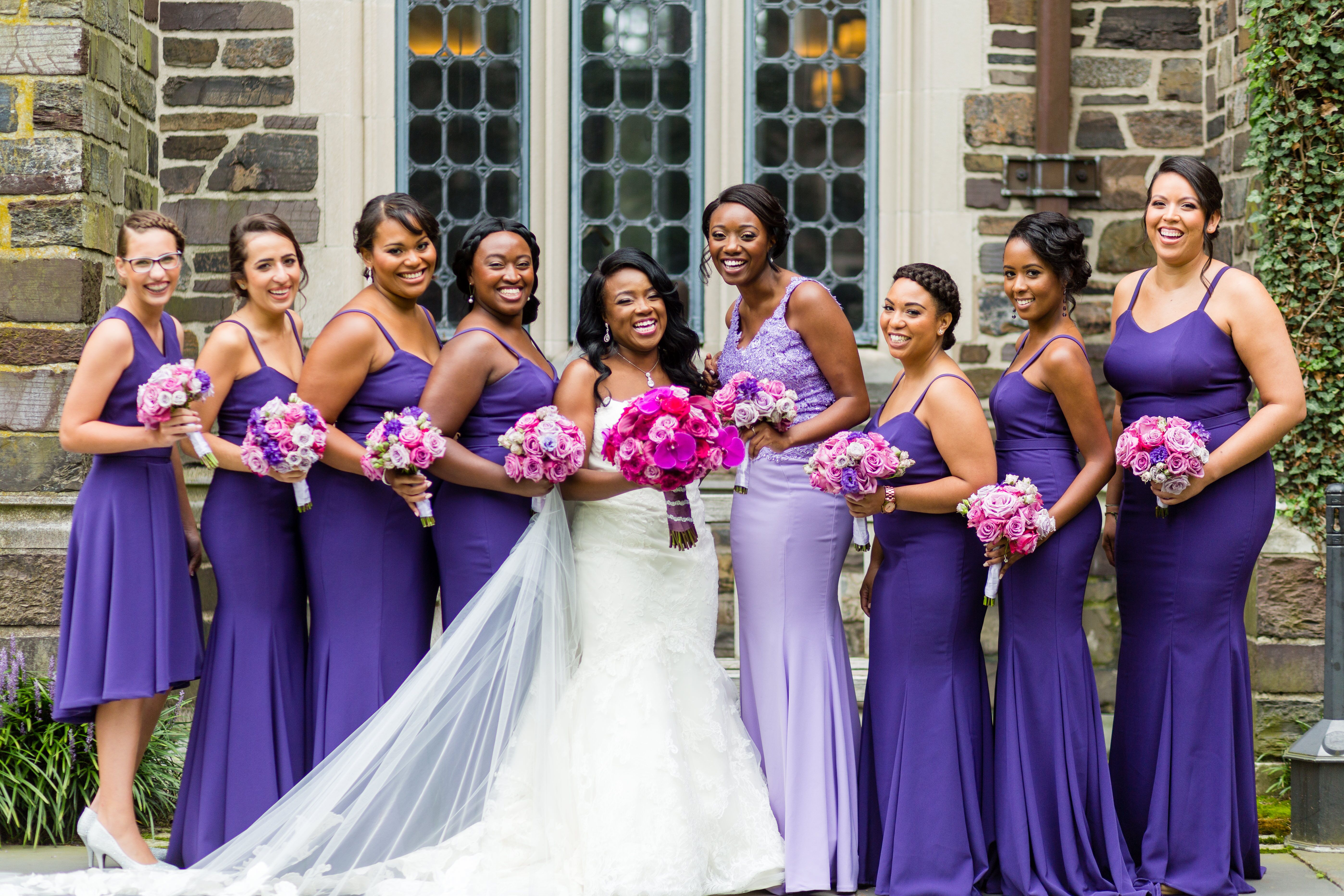 Quiz purple clearance bridesmaid dresses