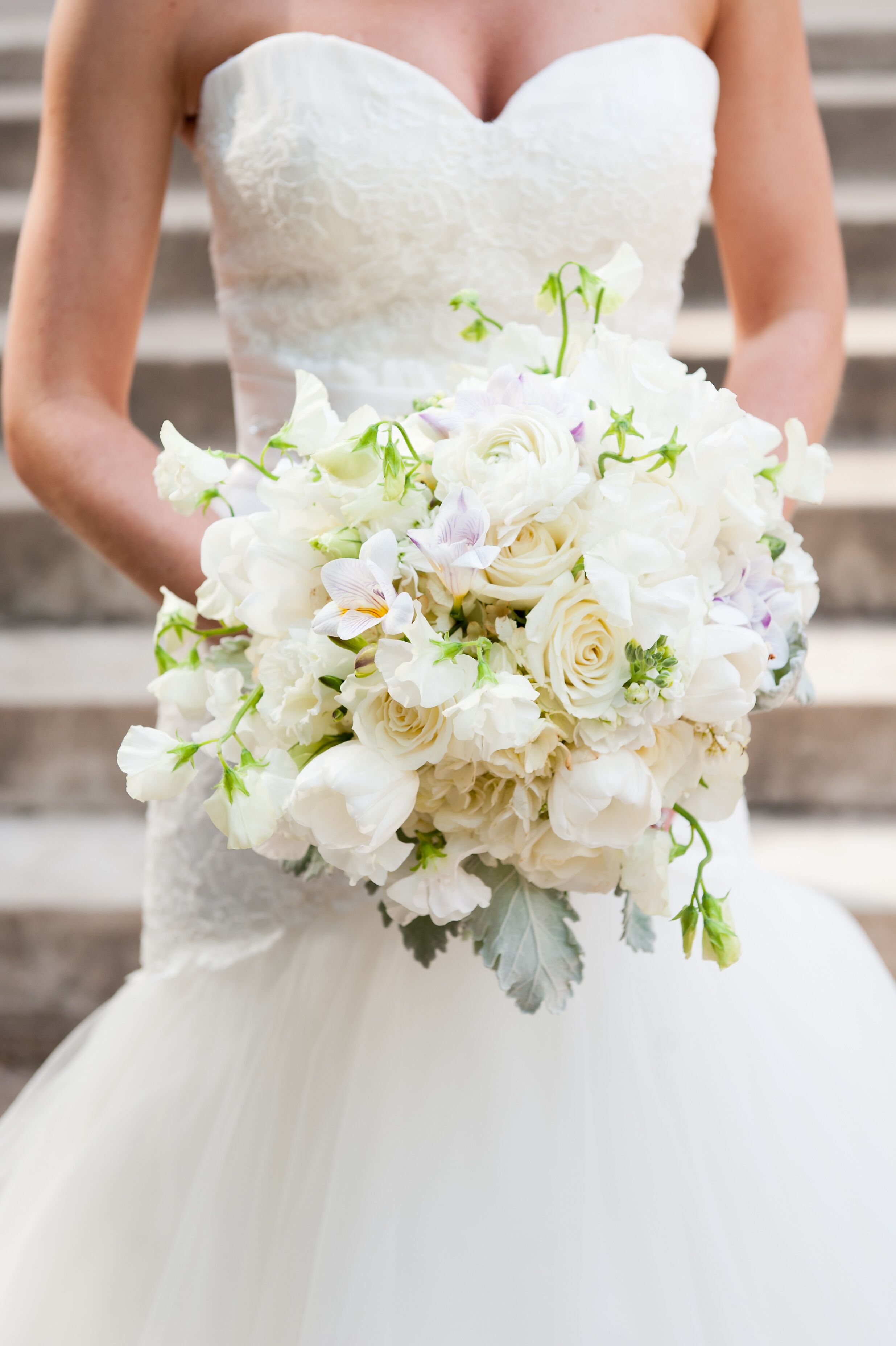 White Bridal Bouquet