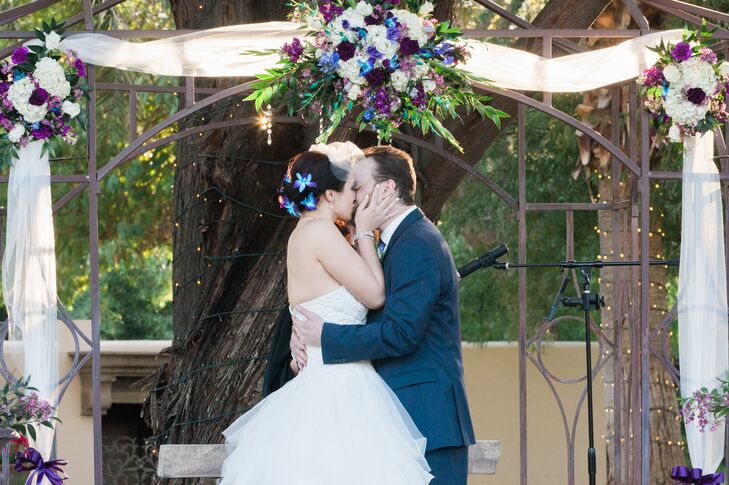 A DIY Peacock-Inspired Wedding at Secret Garden in Phoenix, Arizona