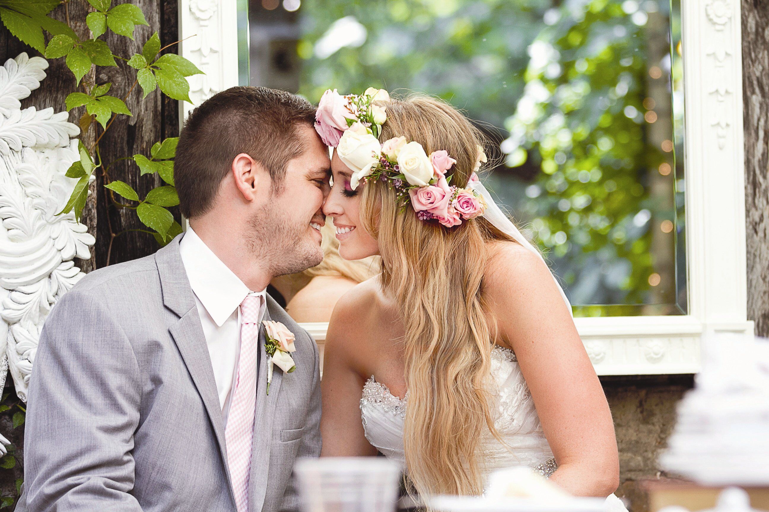 Garden Inspired Wedding Attire