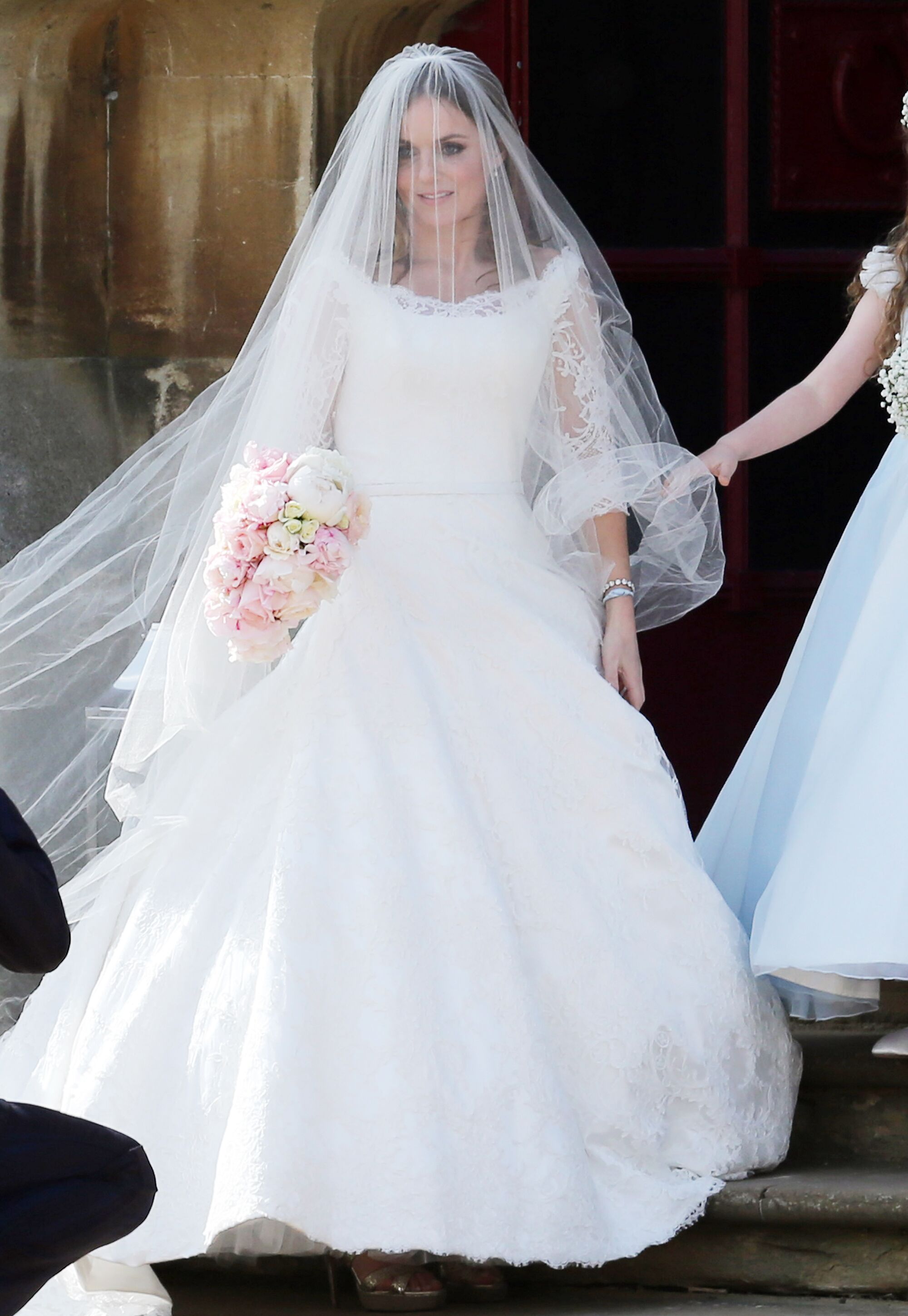 See Ginger Spice Geri Halliwell's Wedding Dress!