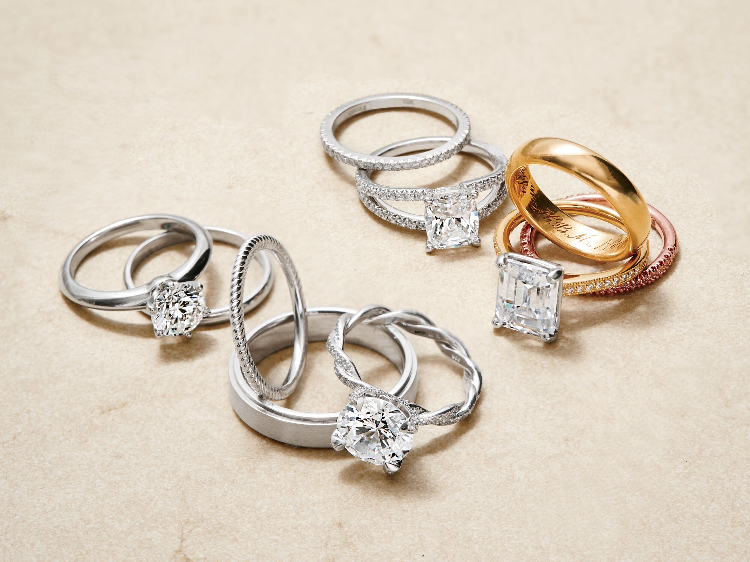 should wedding rings be gold or silver