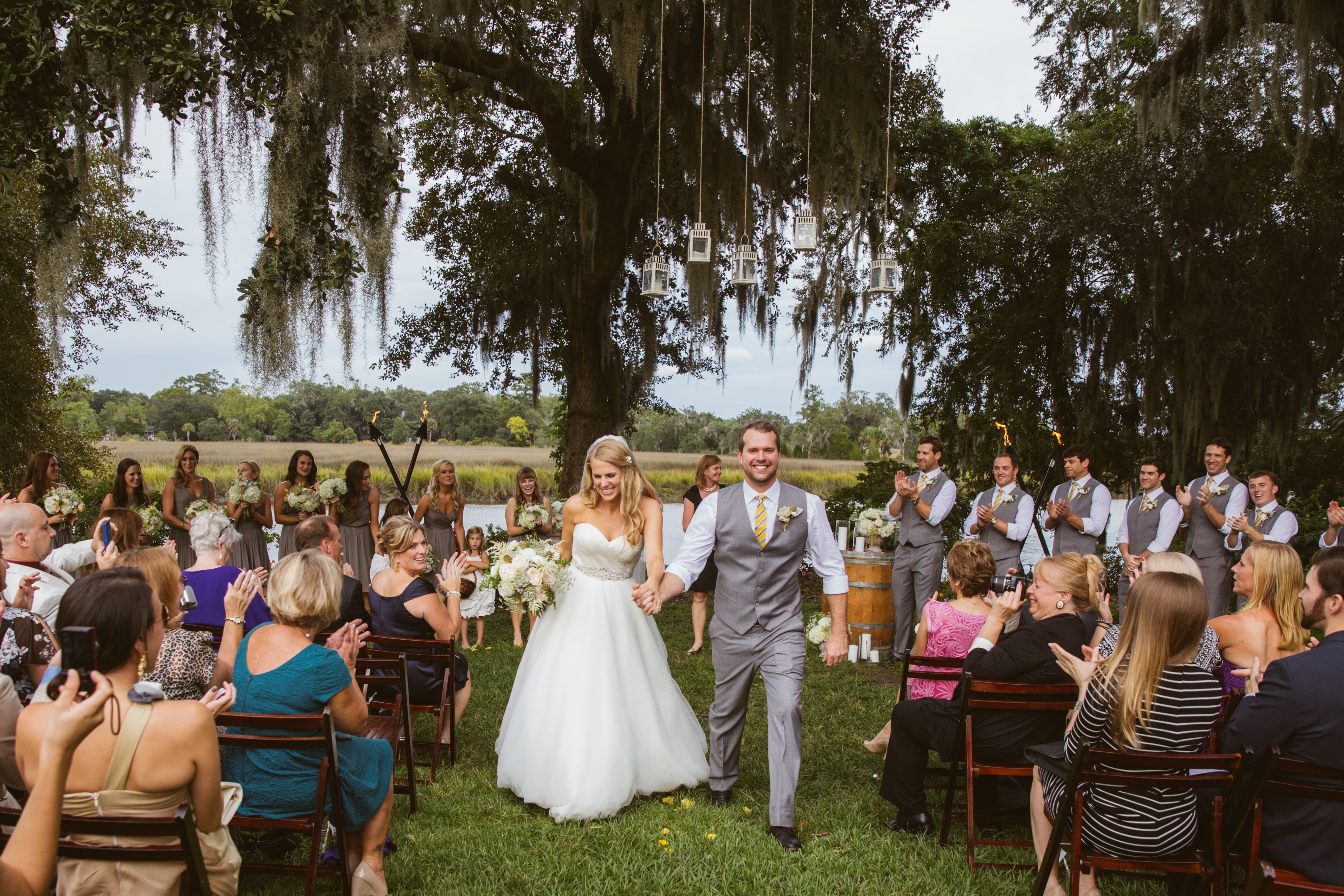 A Rustic, Organic Wedding at Magnolia Plantation and Gardens in ...