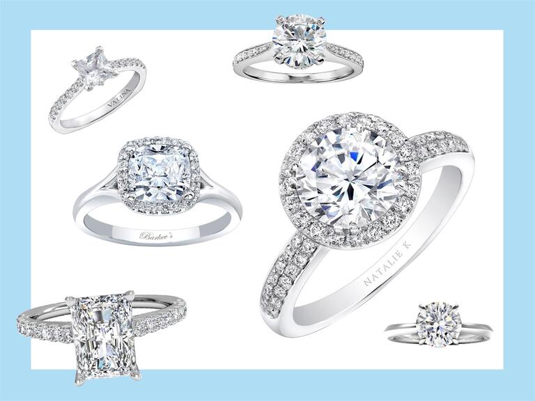 Classic engagement rings 