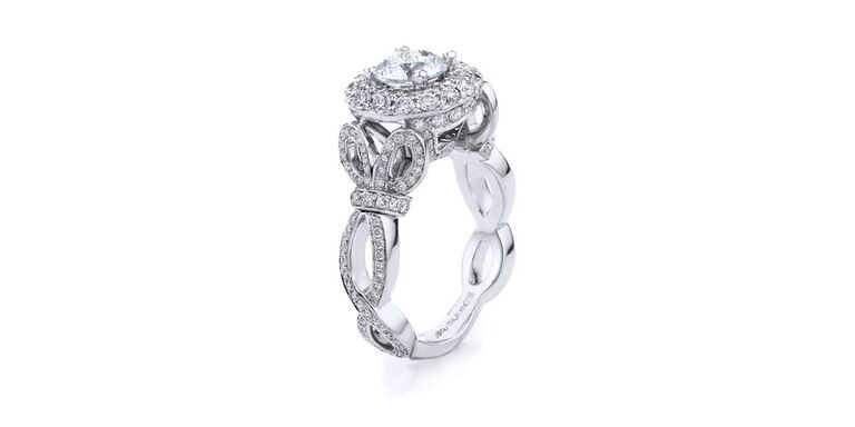 Unique engagement rings the knot