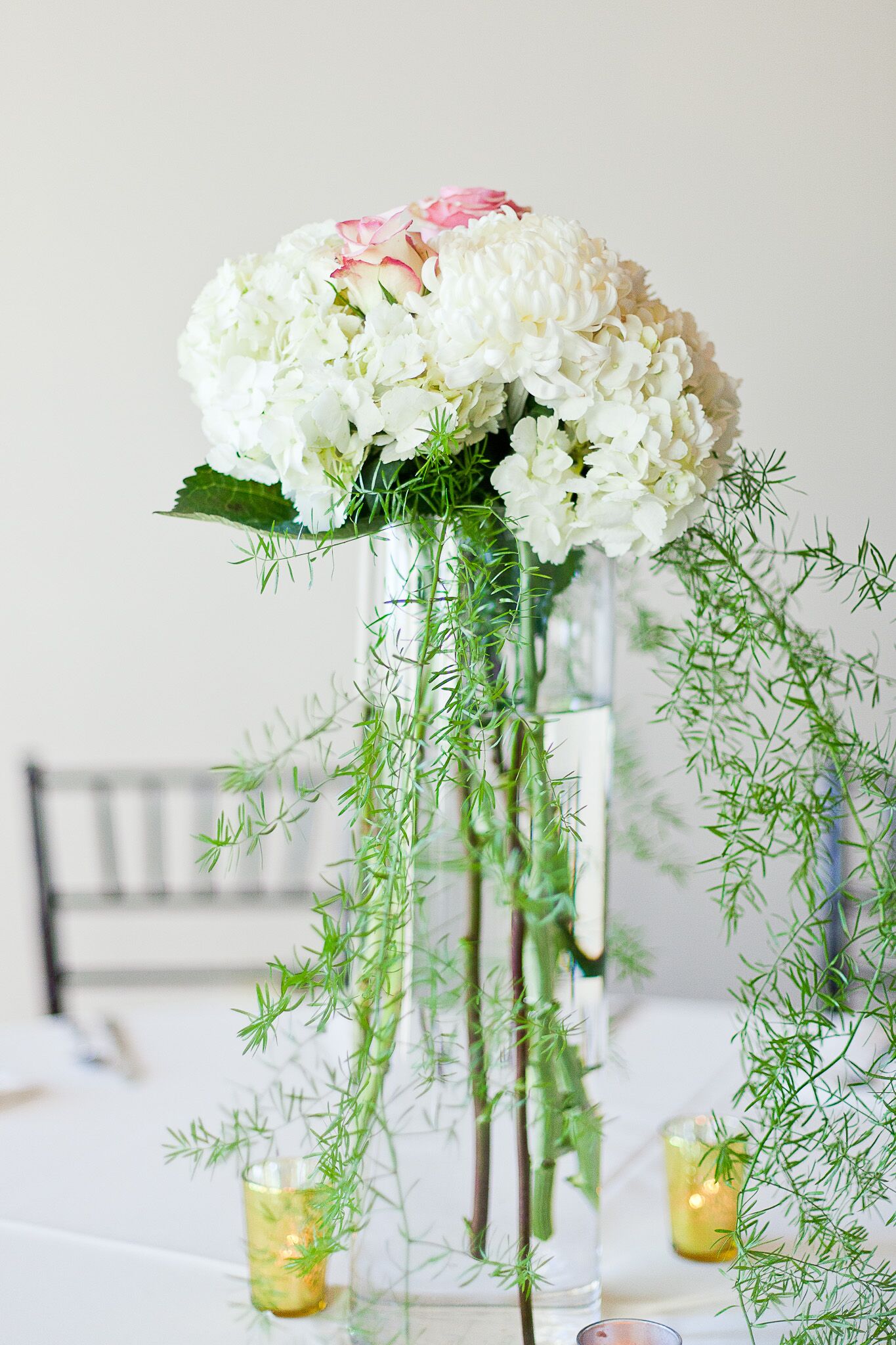 Simple Floral Centerpieces