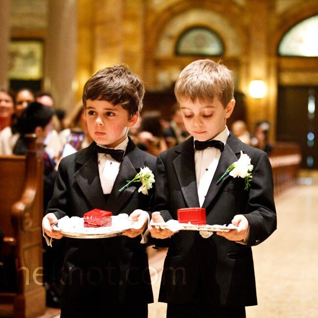 wedding etiquette tuxedo ring bearer