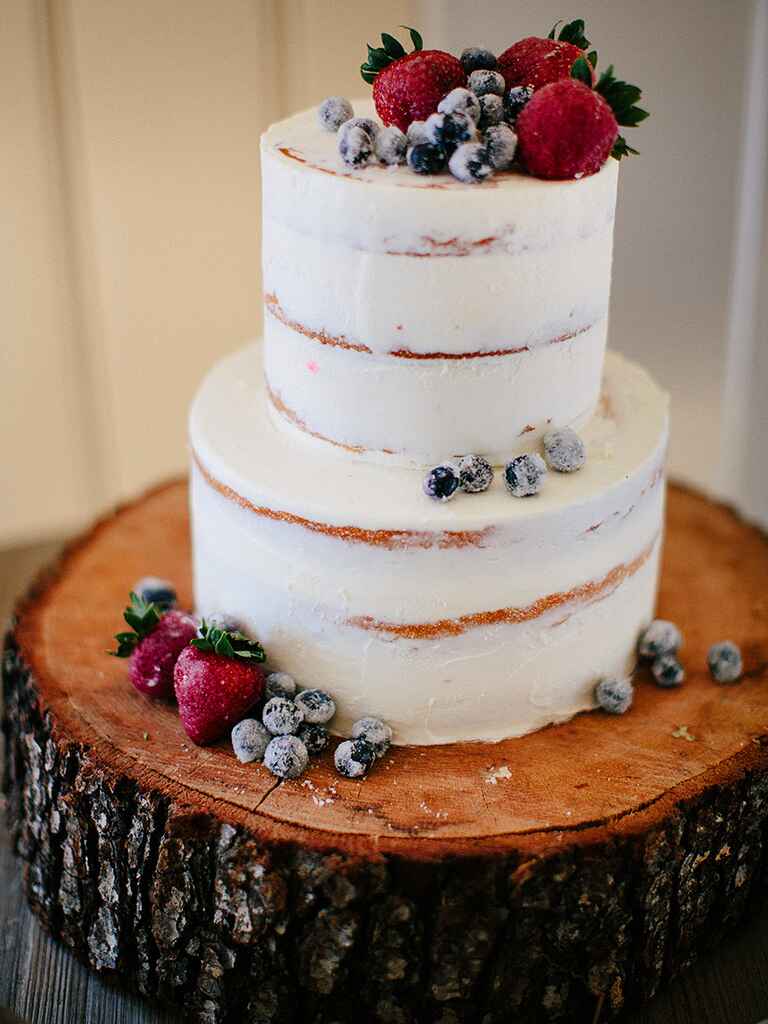 Winter Wedding Cake Designs 1