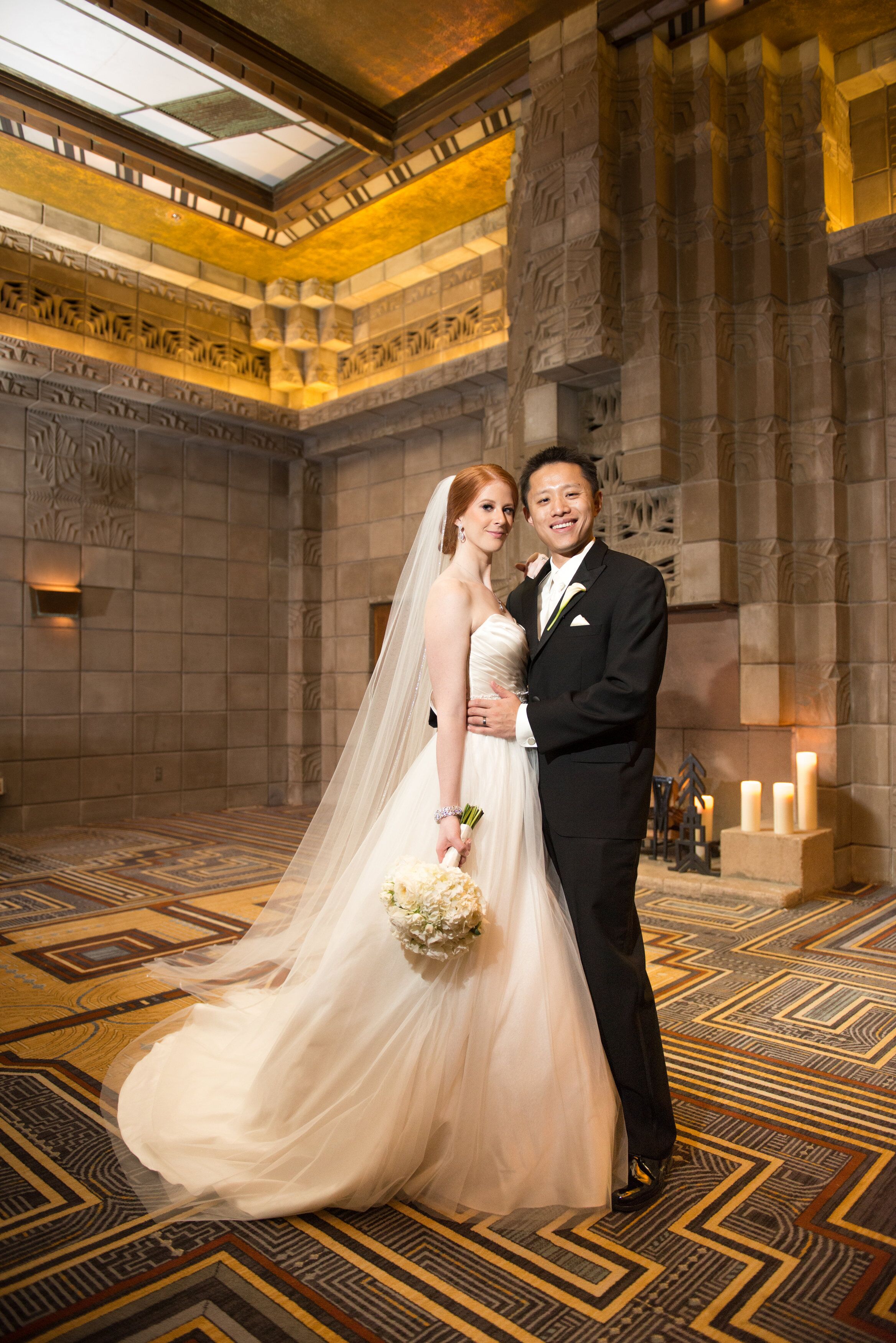 Arizona Biltmore Hotel - An Art Deco and Traditional Chinese Wedding at the Arizona ... - The couple tied the knot at the Arizona Biltmore Hotel, a striking building built in   the 1920s with art deco-styled architecture advised by Frank Lloyd Wright thatÂ ...