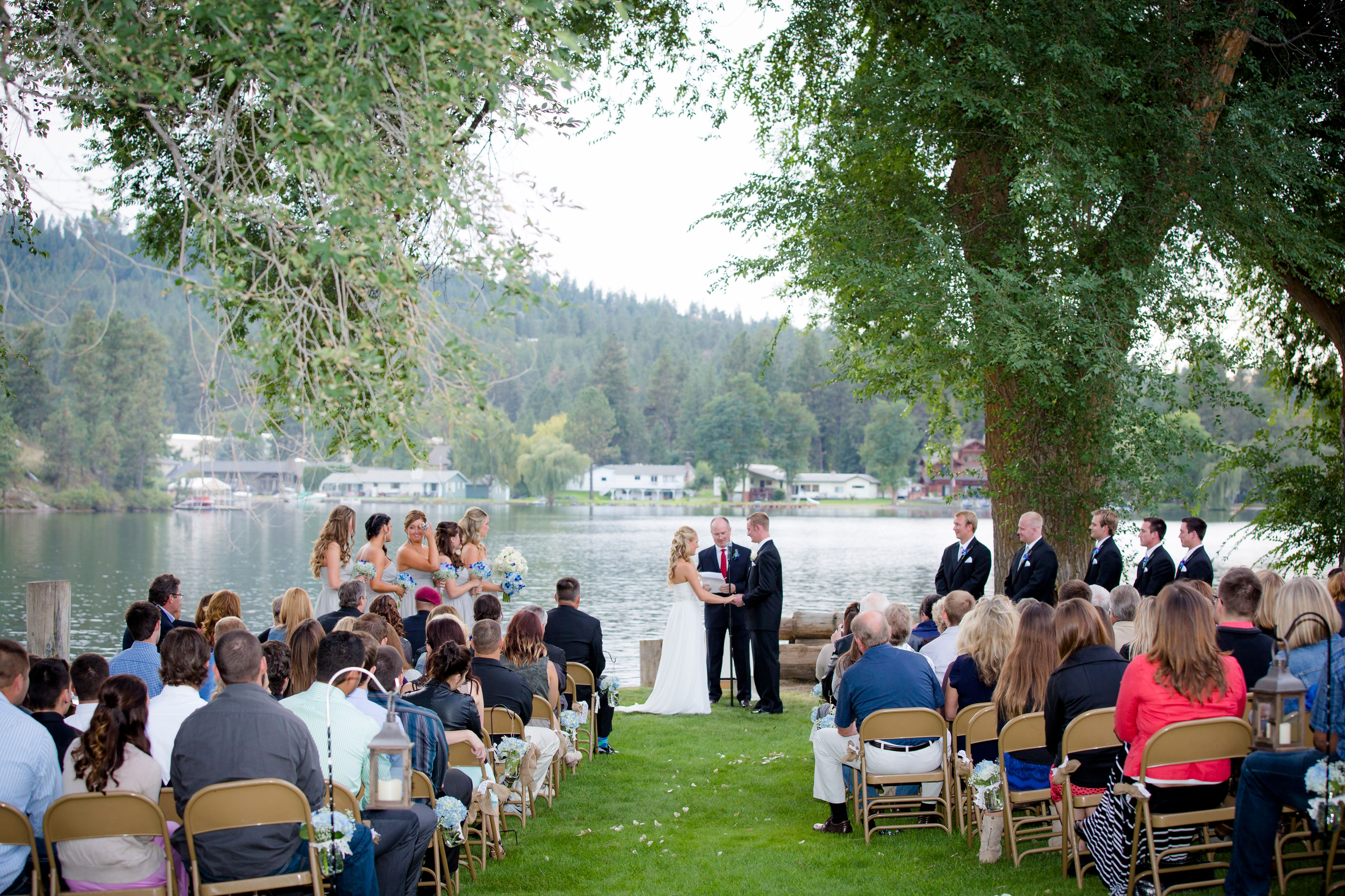 A Waterfront Ceremony in Post Falls, Idaho