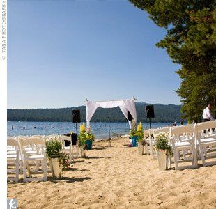 Lakeside Beach Ceremony
