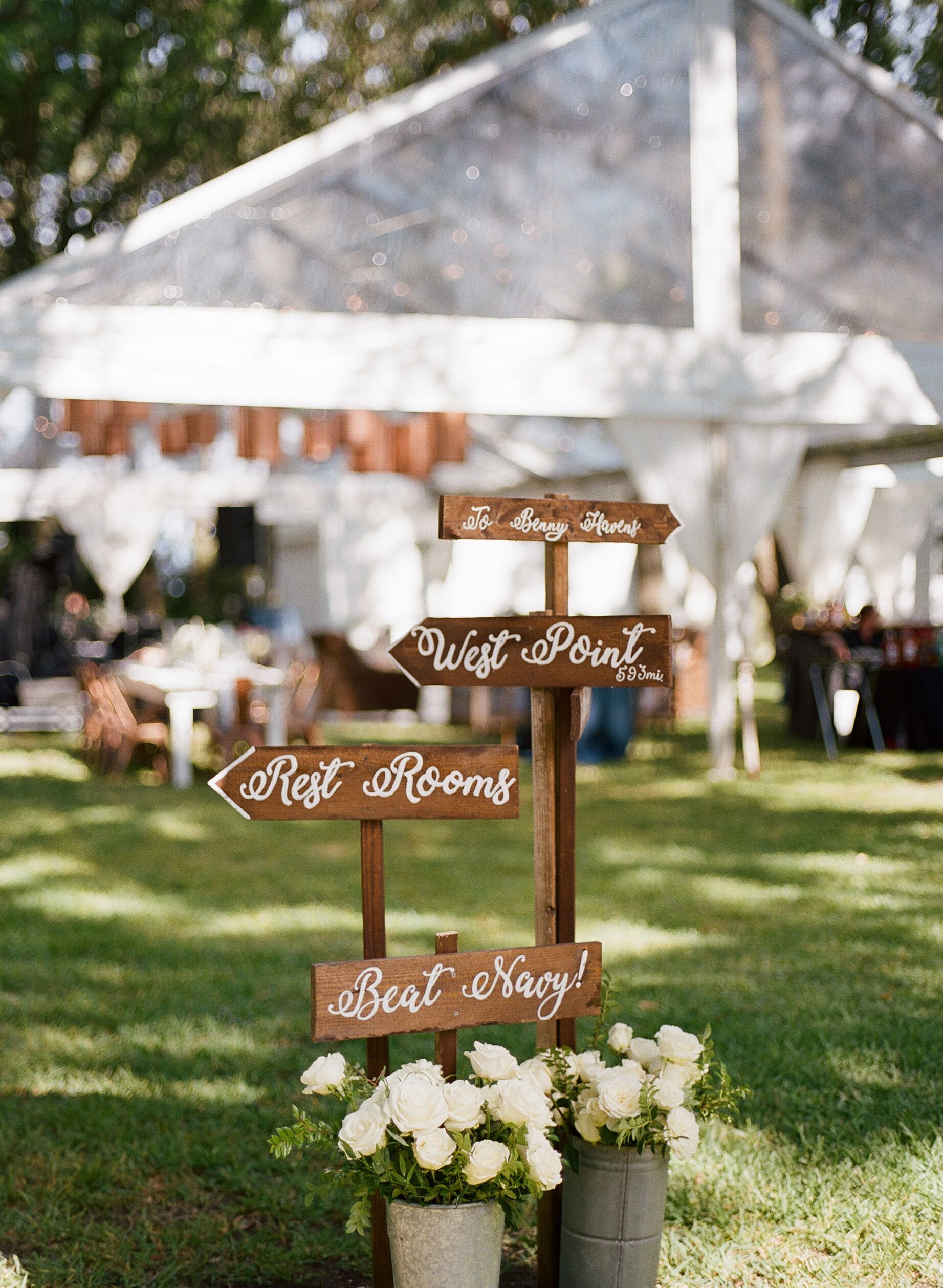 Wood Directional Signs