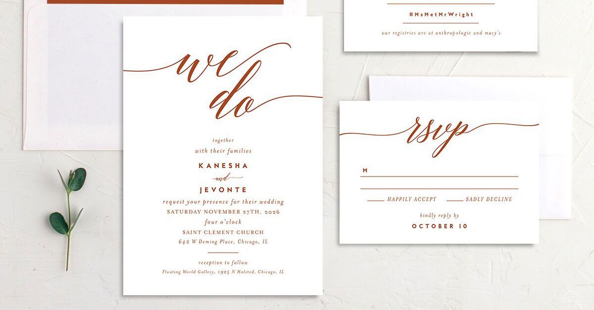 12 Simple Ways to Save Money on Your Wedding Invitations