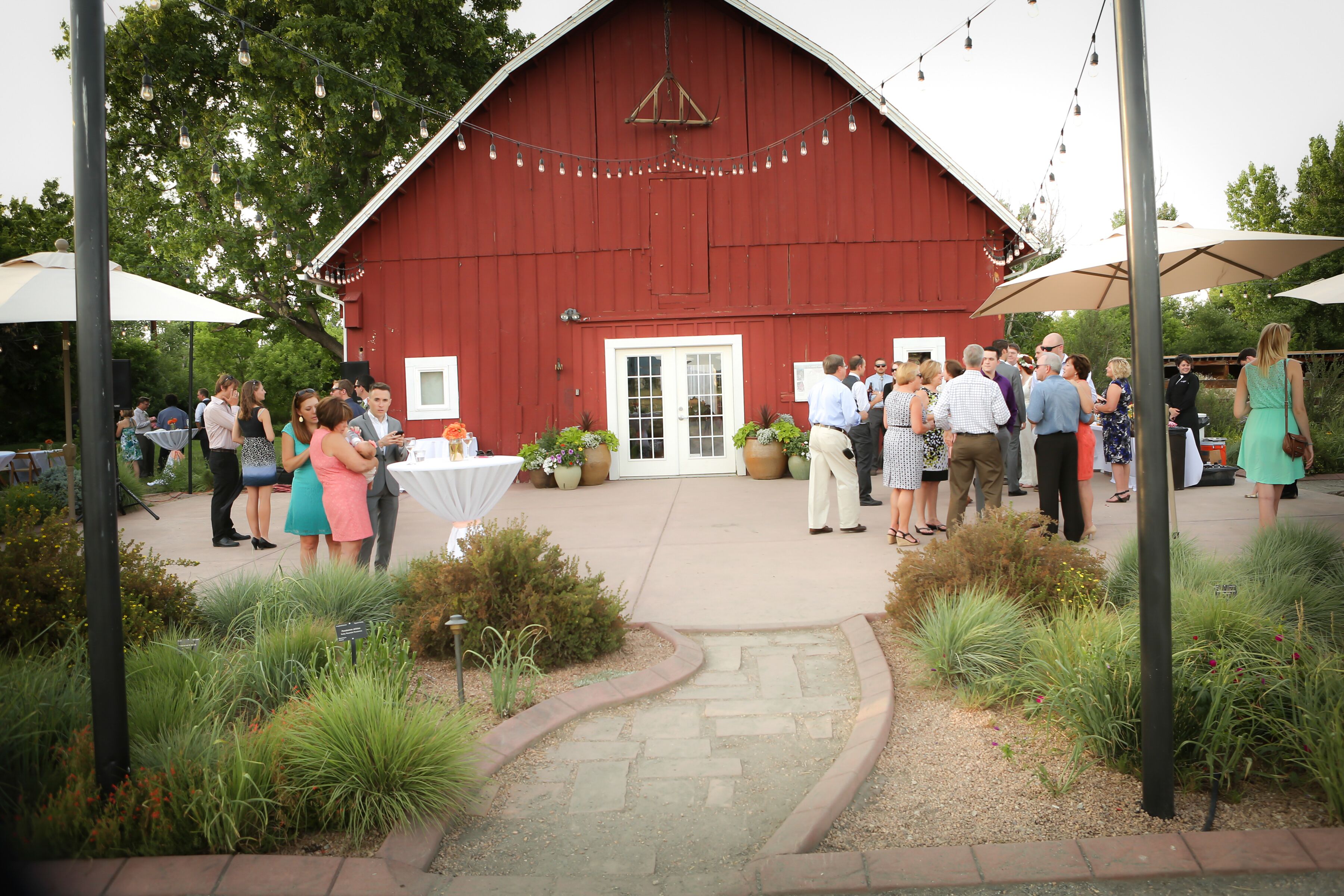 A Red Barn Reception Venue In Colorado