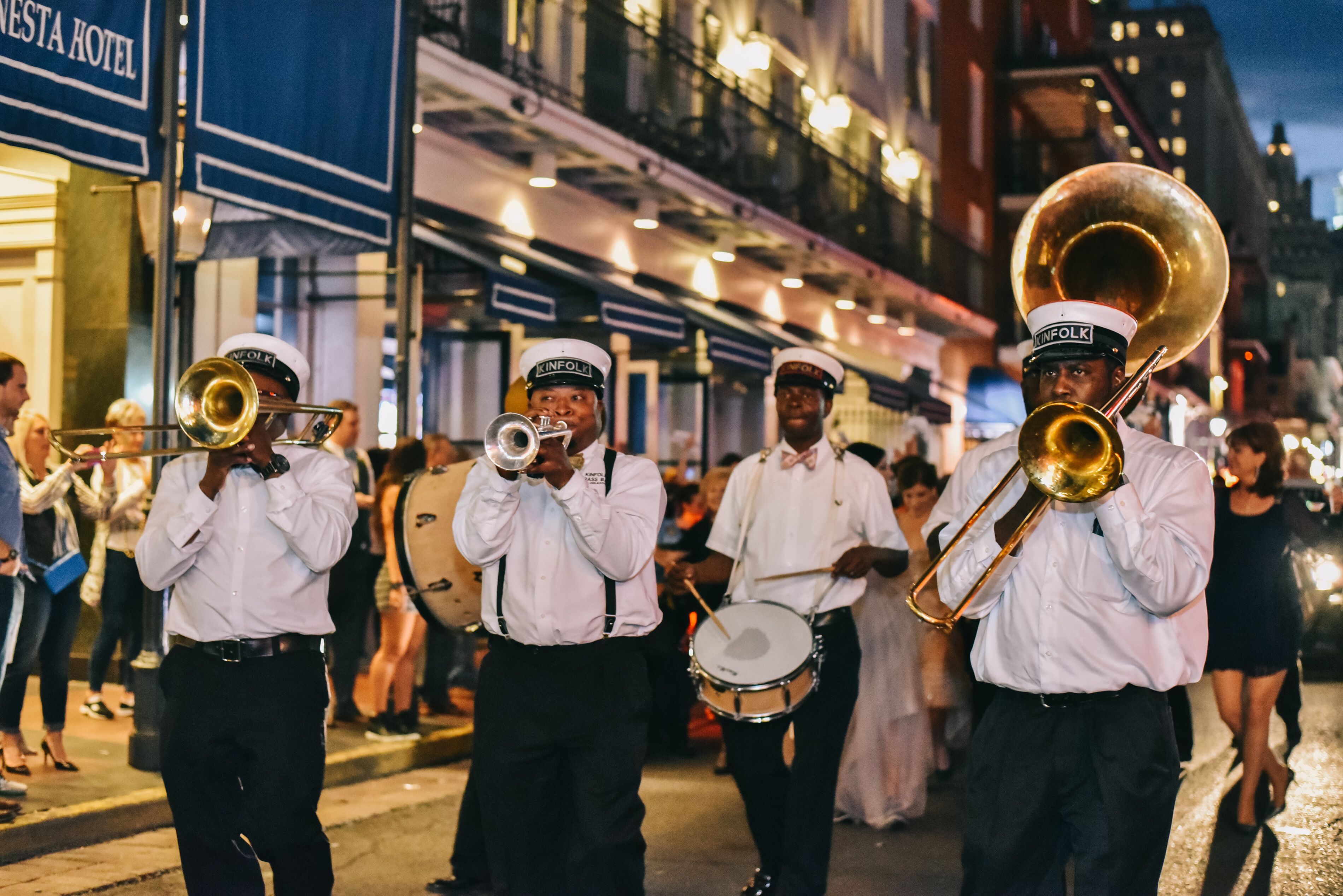 Celebratory New Orleans Brass Band