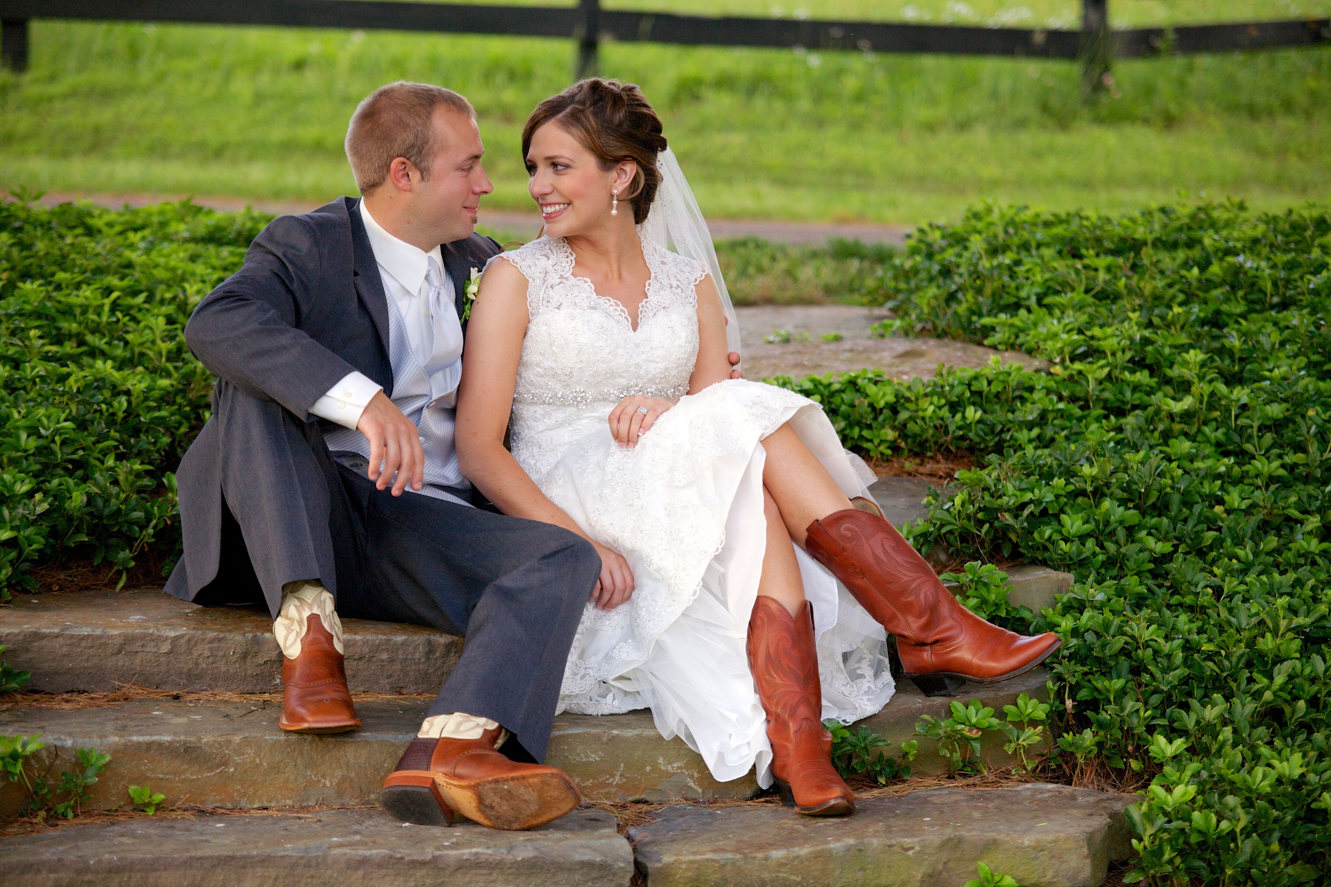 Cowgirl store boots wedding