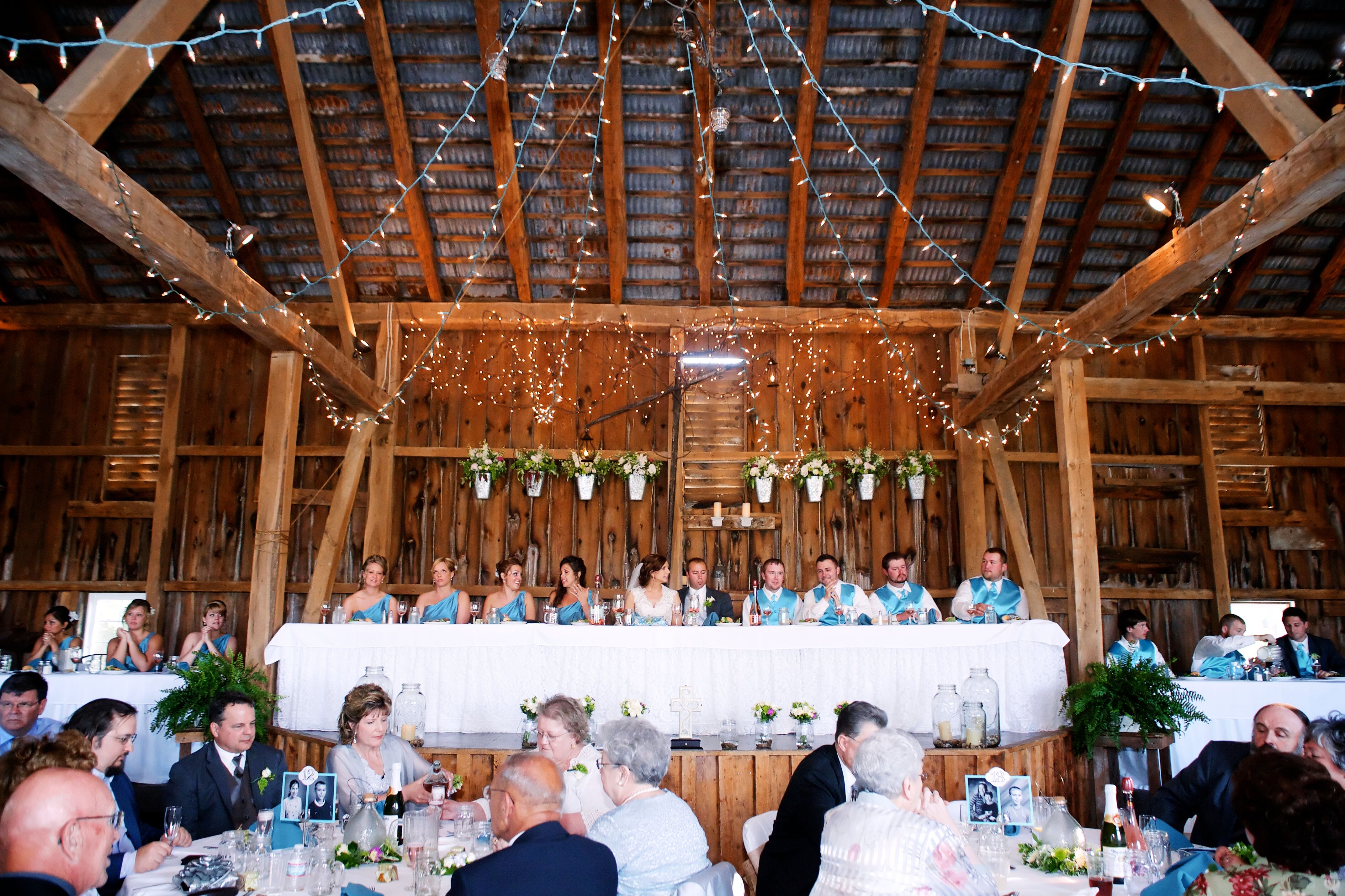 Barn Reception At The Hayloft In Rockwood Pennsylvania