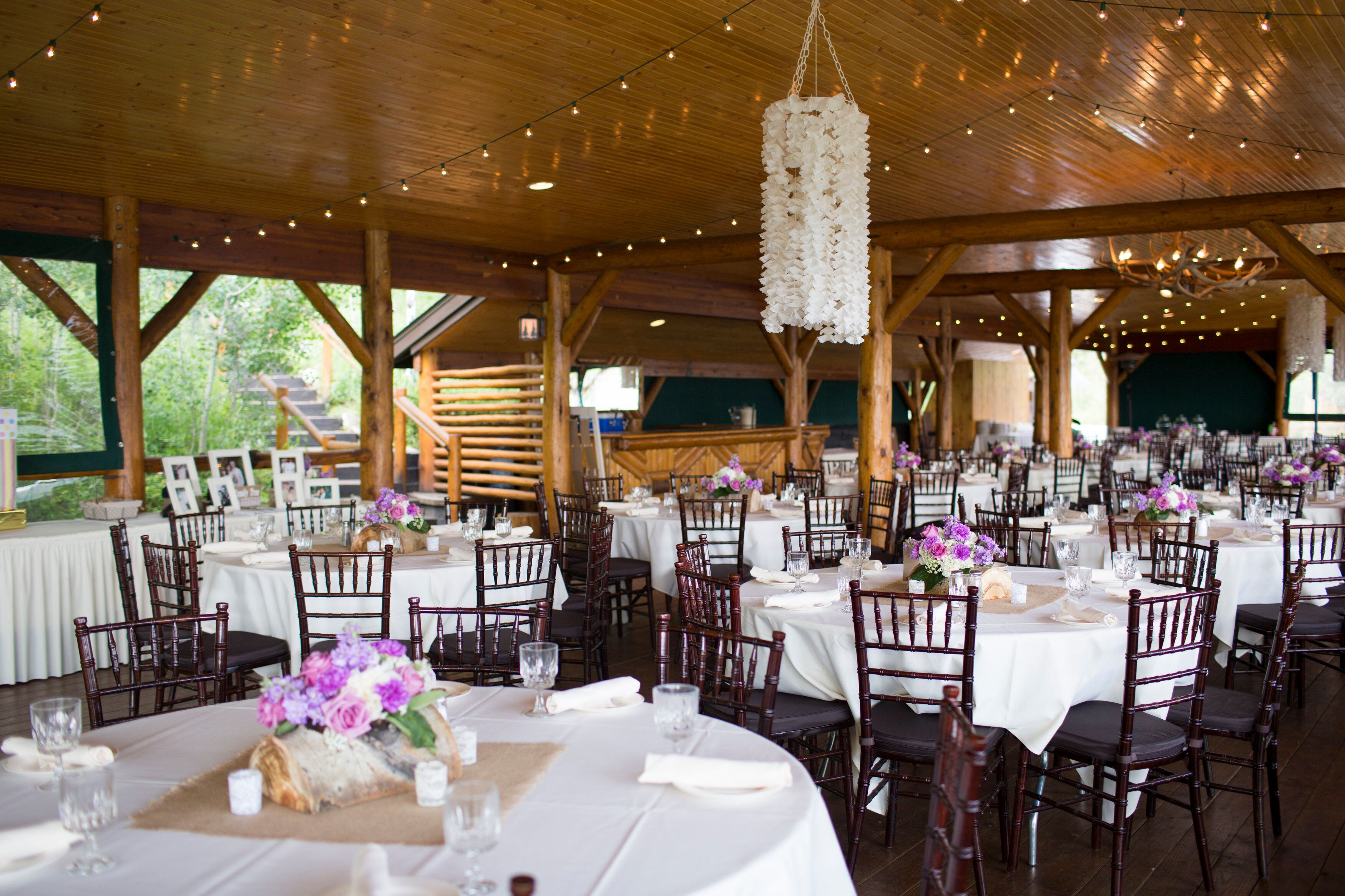 A Grand Lake  Lodge Reception 