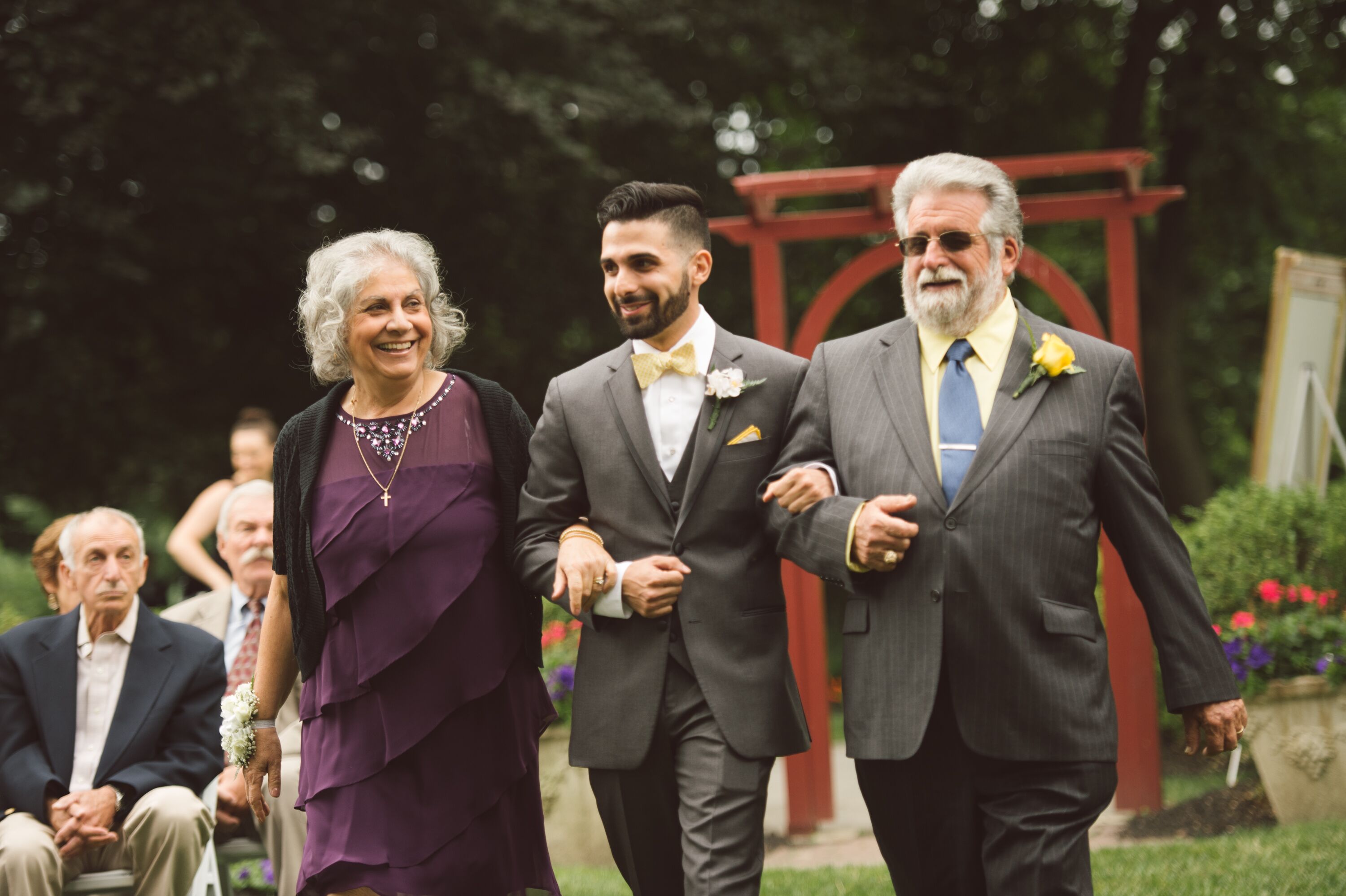 Knowlton Mansion Outdoor Ceremony Processional