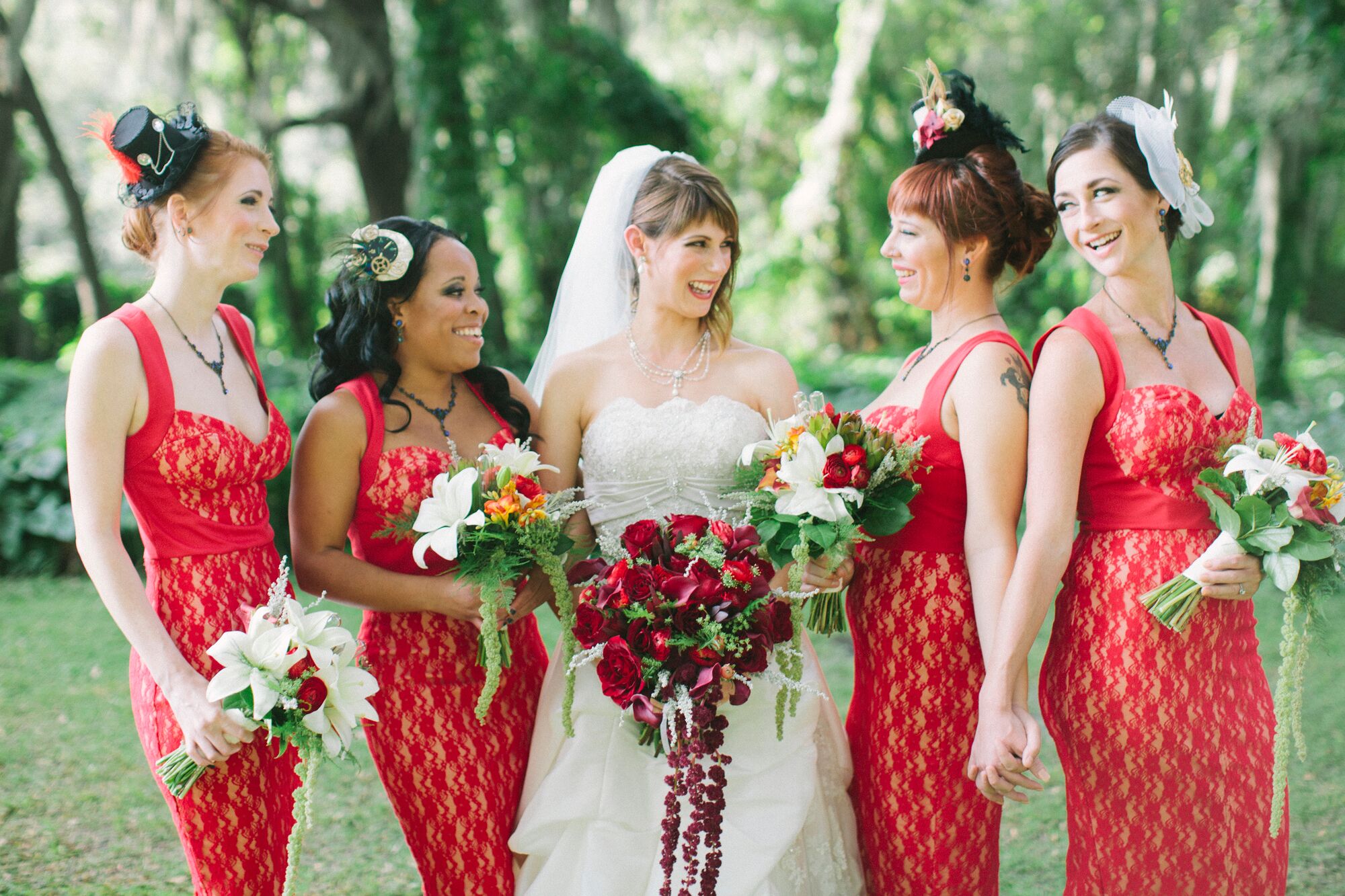 steampunk bridesmaid dresses