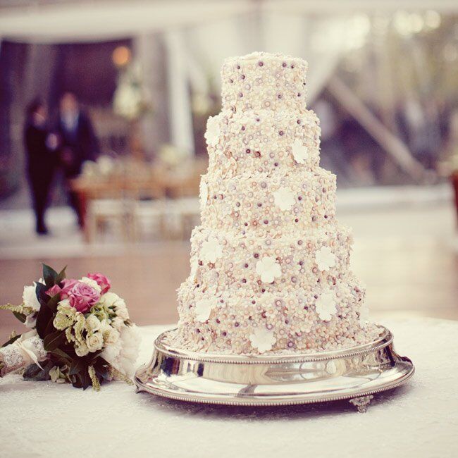  Embellished  Wedding  Cake 