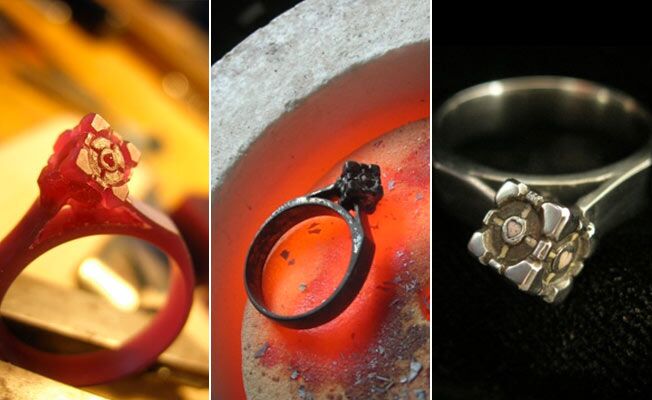 Yep  A Video Game  Inspired Wedding  Ring 