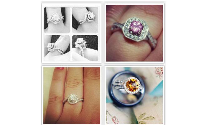 Engagement rings instagram