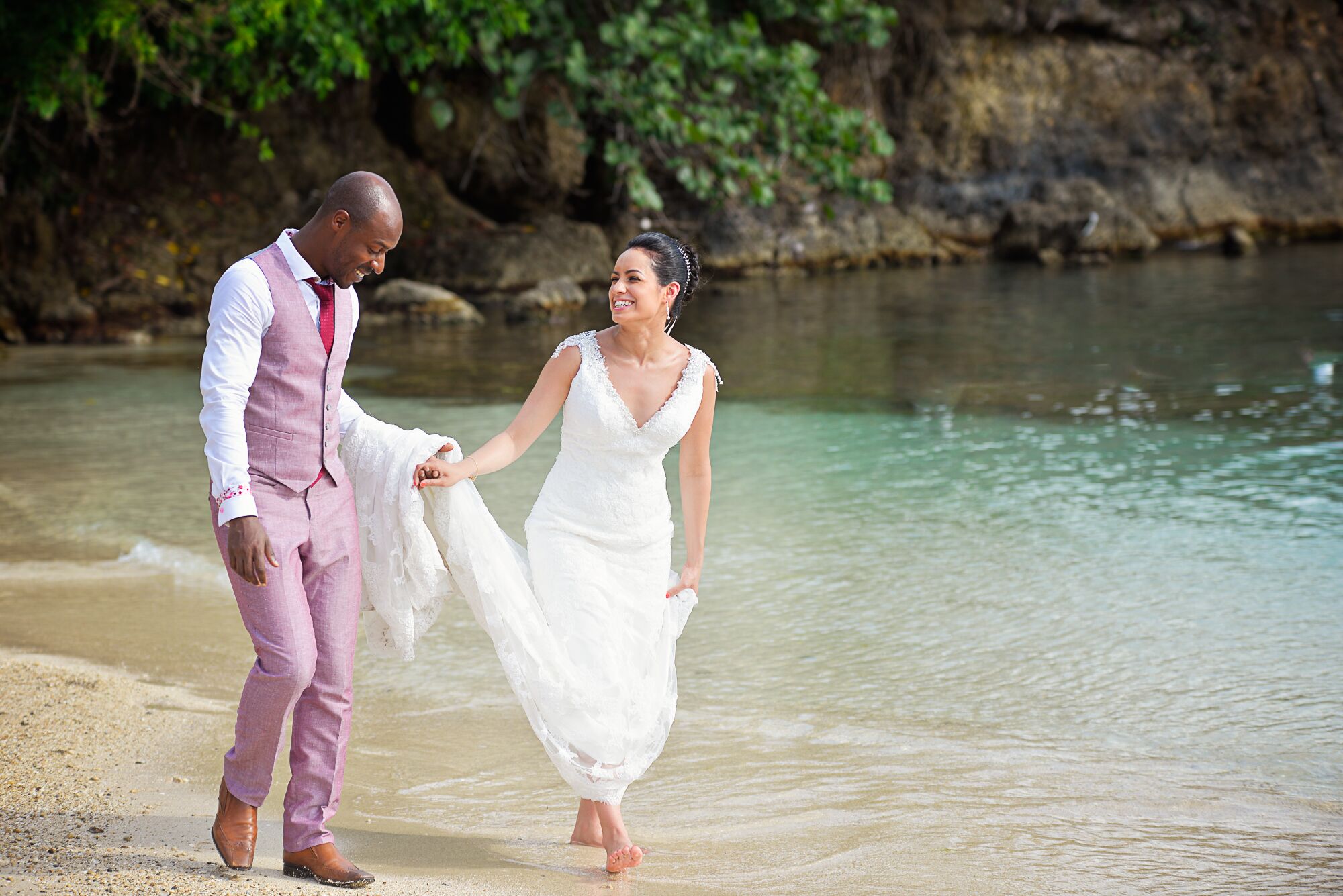 A Beach-Inspired Destination Wedding at Grand Palladium 