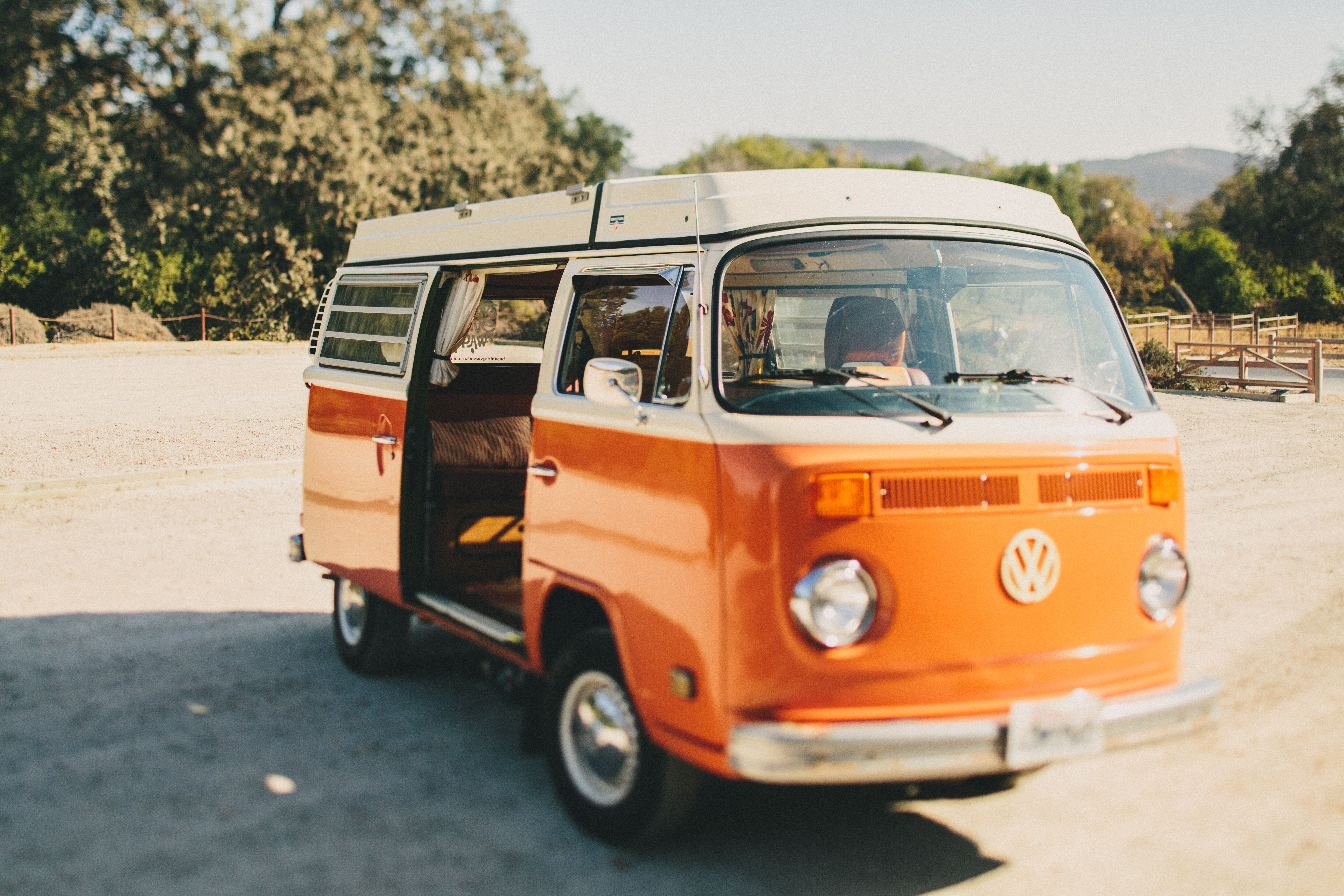 vintage volkswagen van