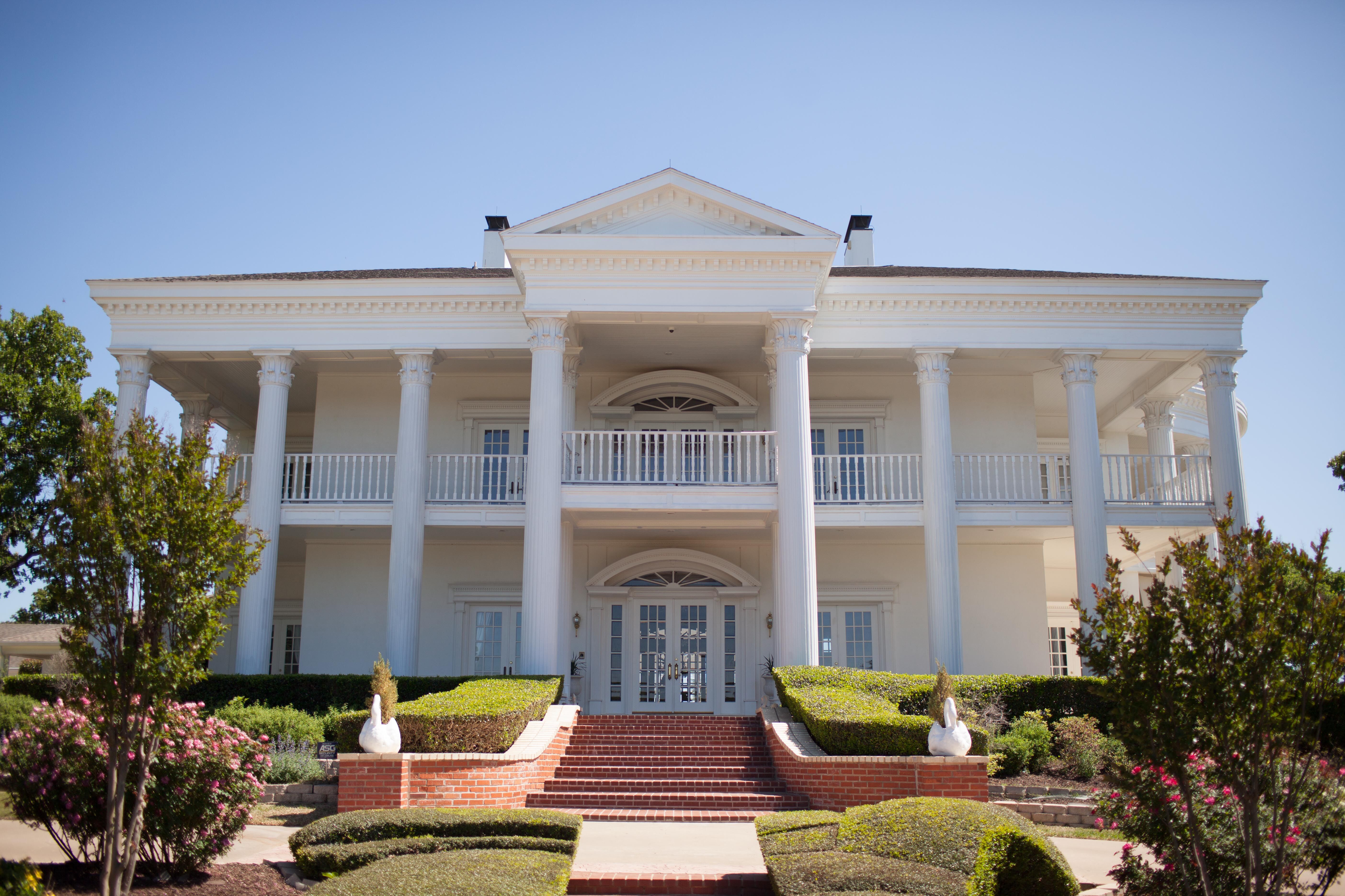 Mansion Wedding Venue in Northeast Texas