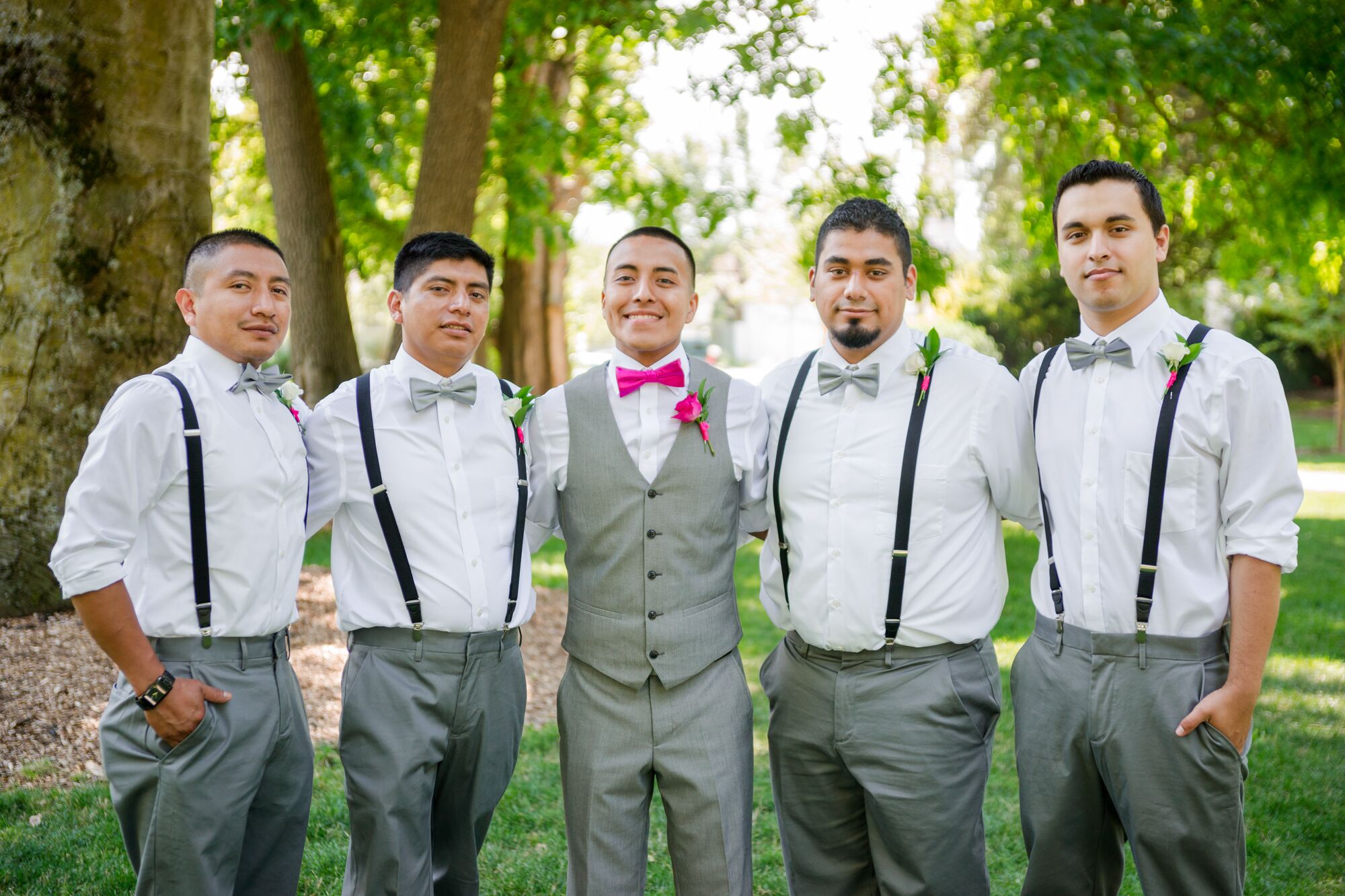 bow ties and suspenders outfits