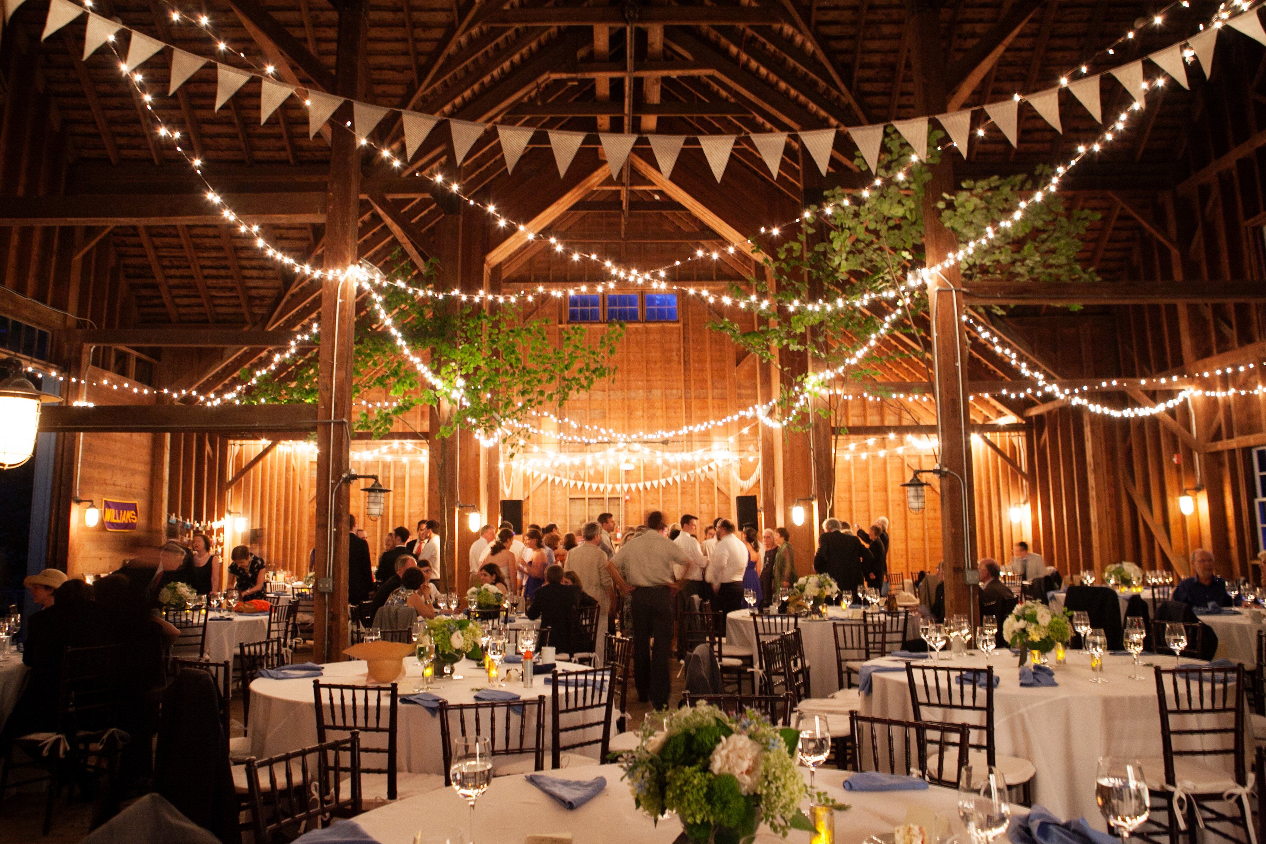 Barn Wedding Reception