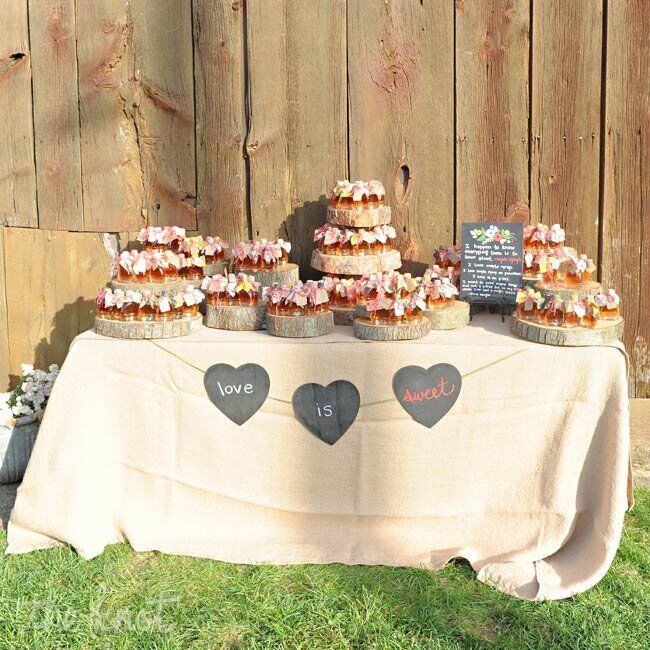 Rustic Jar Favors