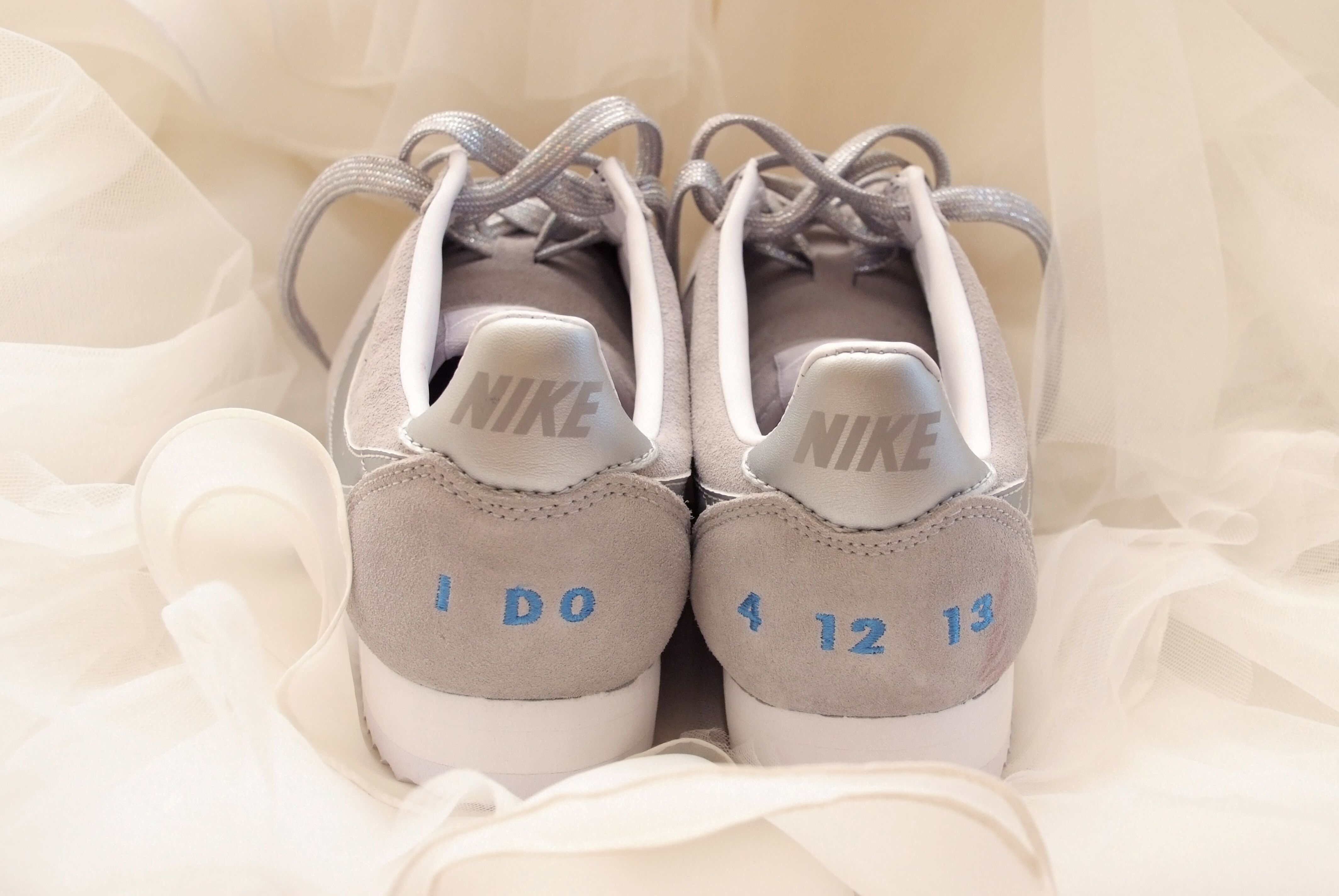 Custom Nike Wedding Shoes