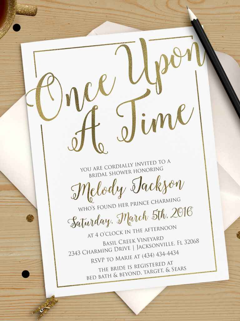 Printable Bridal Shower Invitations You Can DIY