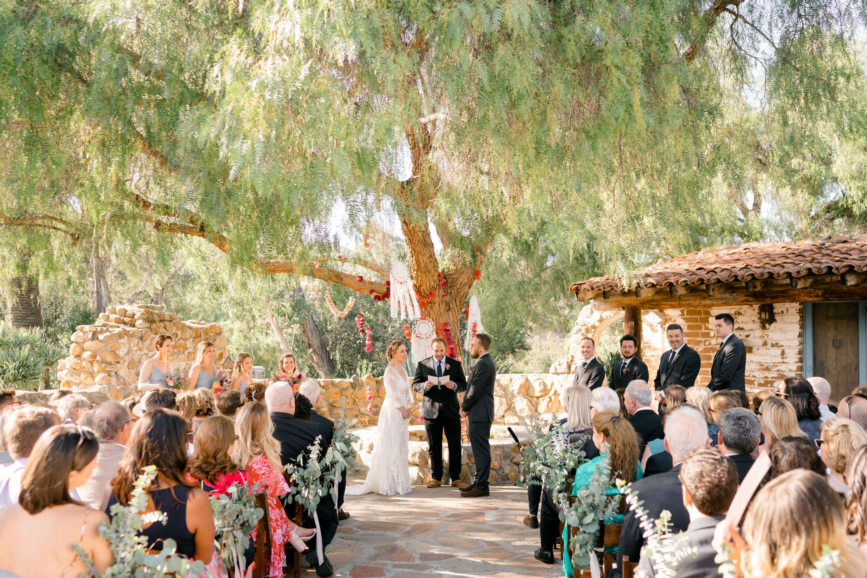 Leo Carrillo Ranch Ceremony