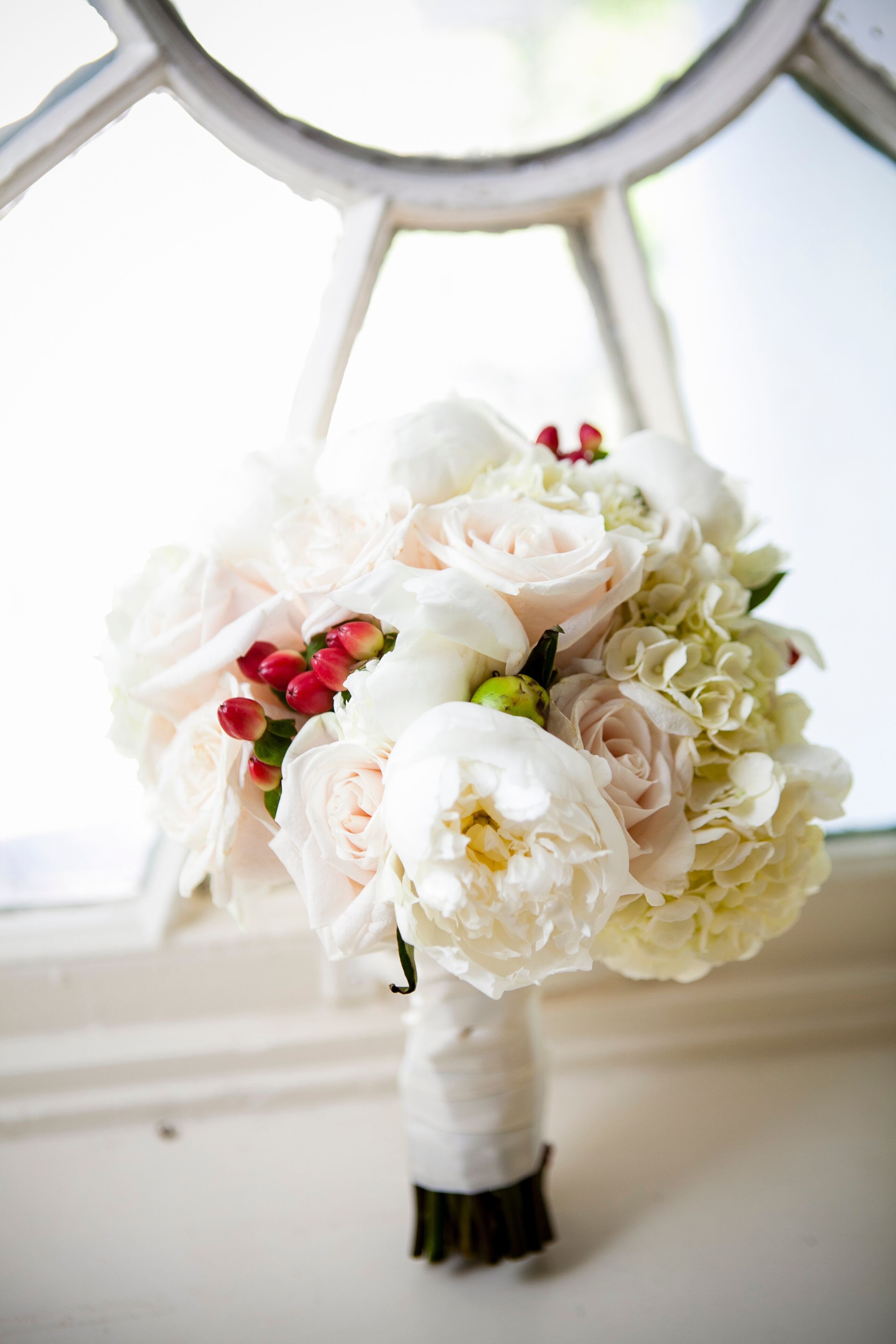 Ivory Rose Groomsmen Boutonniere