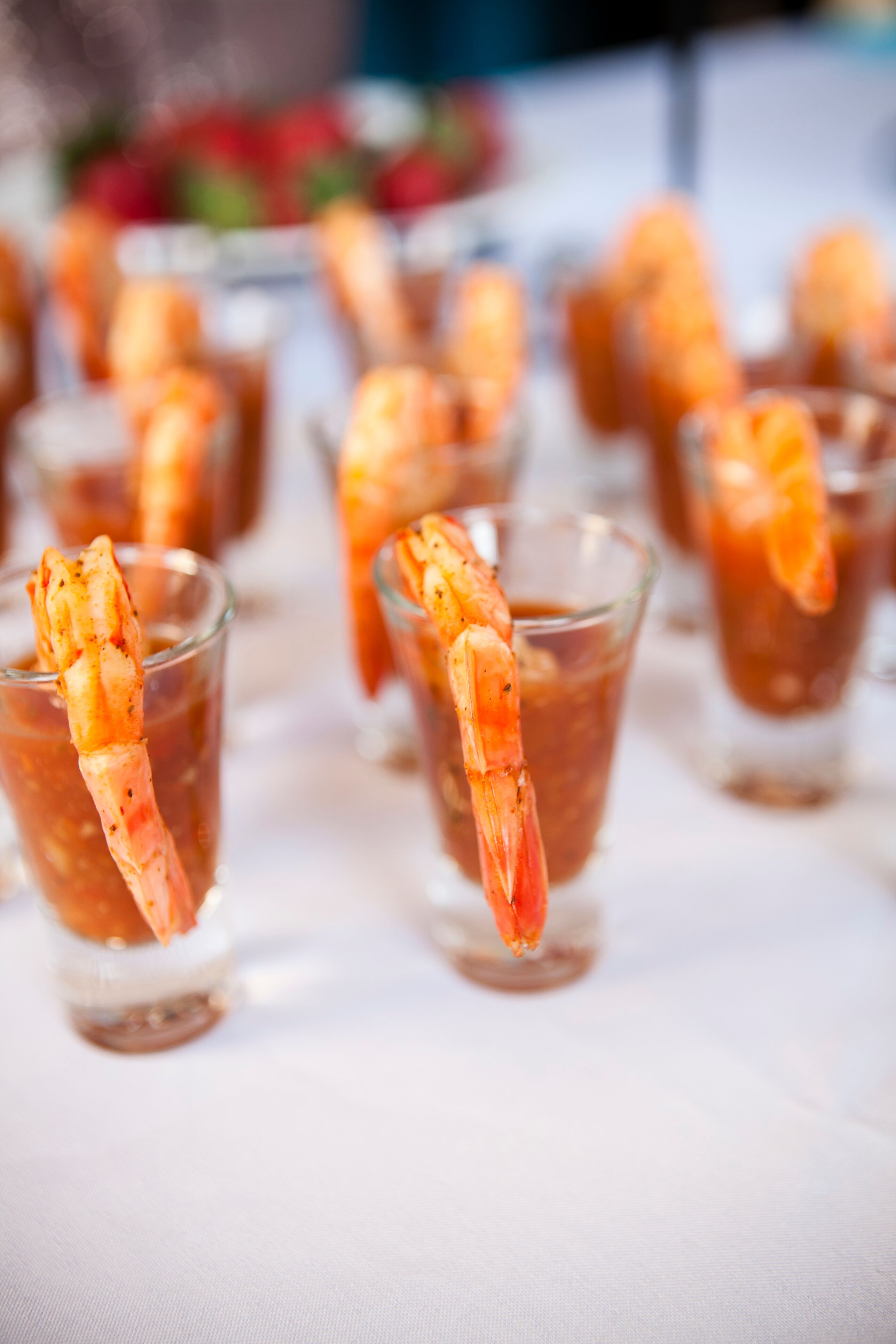 Shrimp Cocktail Shooter Appetizers