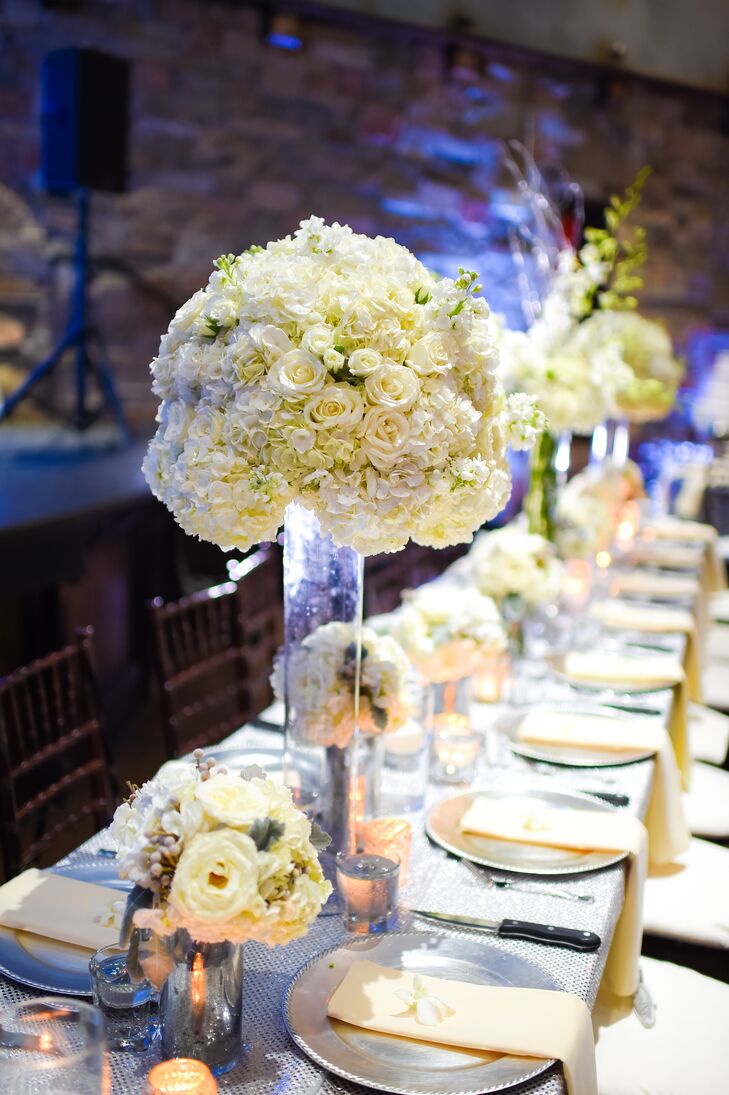 Dome-Shape Ivory Centerpiece