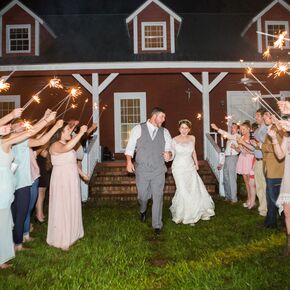 Natural Wooden Wedding  Arch With Whimsical Greenery