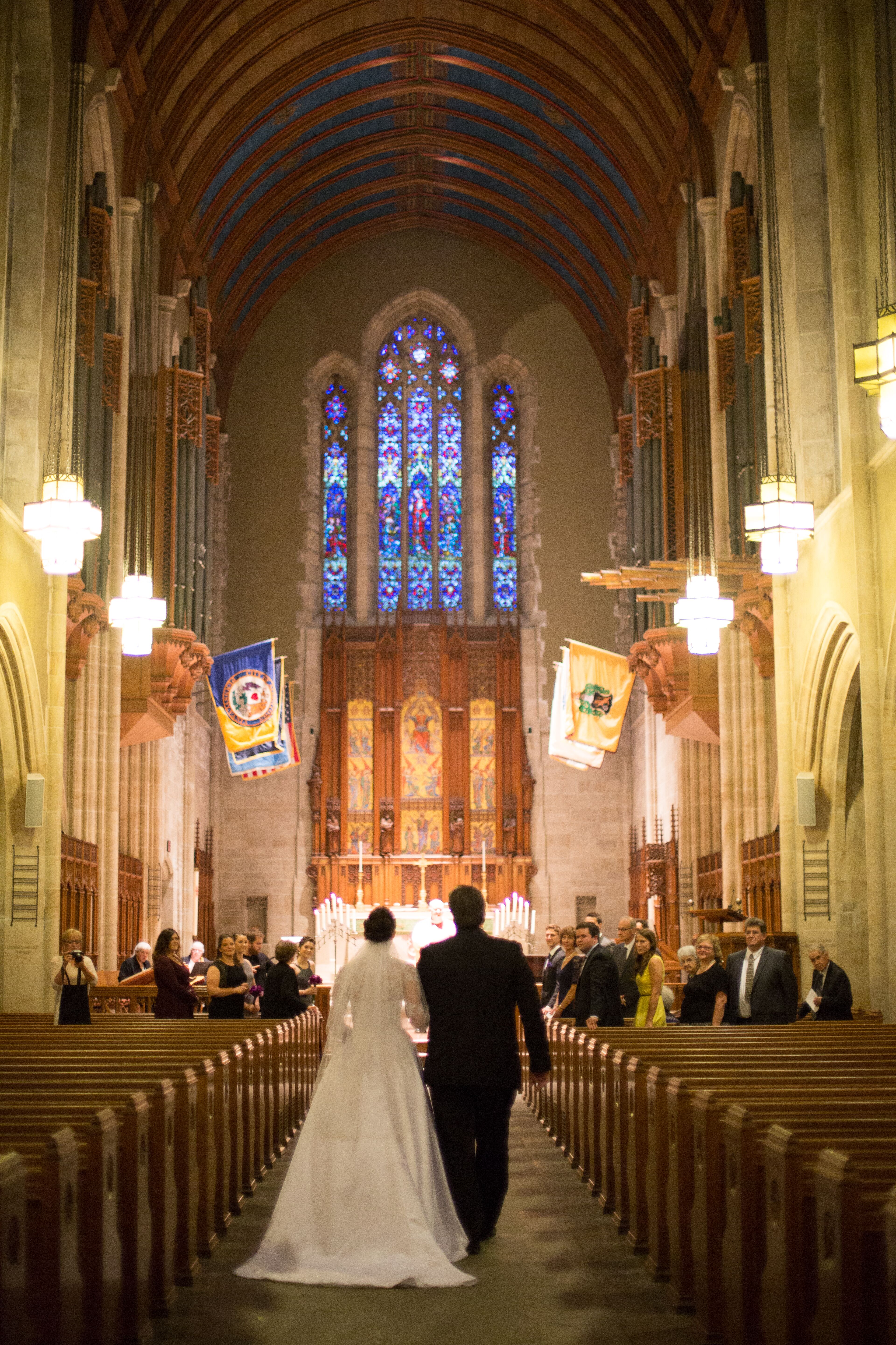 Secret Ceremony at Muhlenberg College Chapel