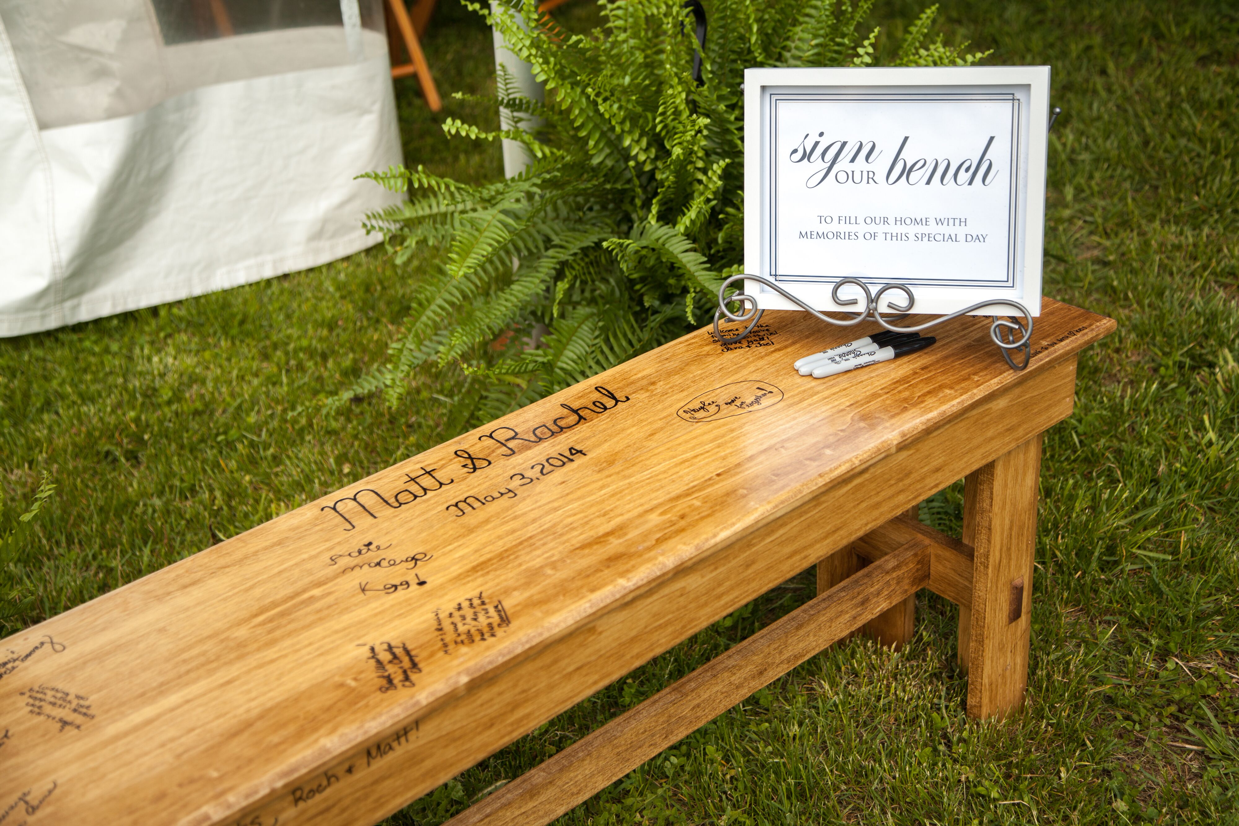 Wedding bench deals