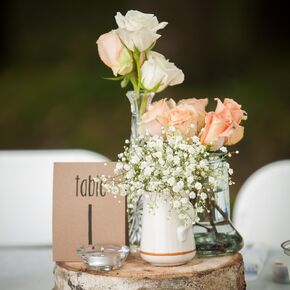 Tulle and String Lights Aisle Decorations