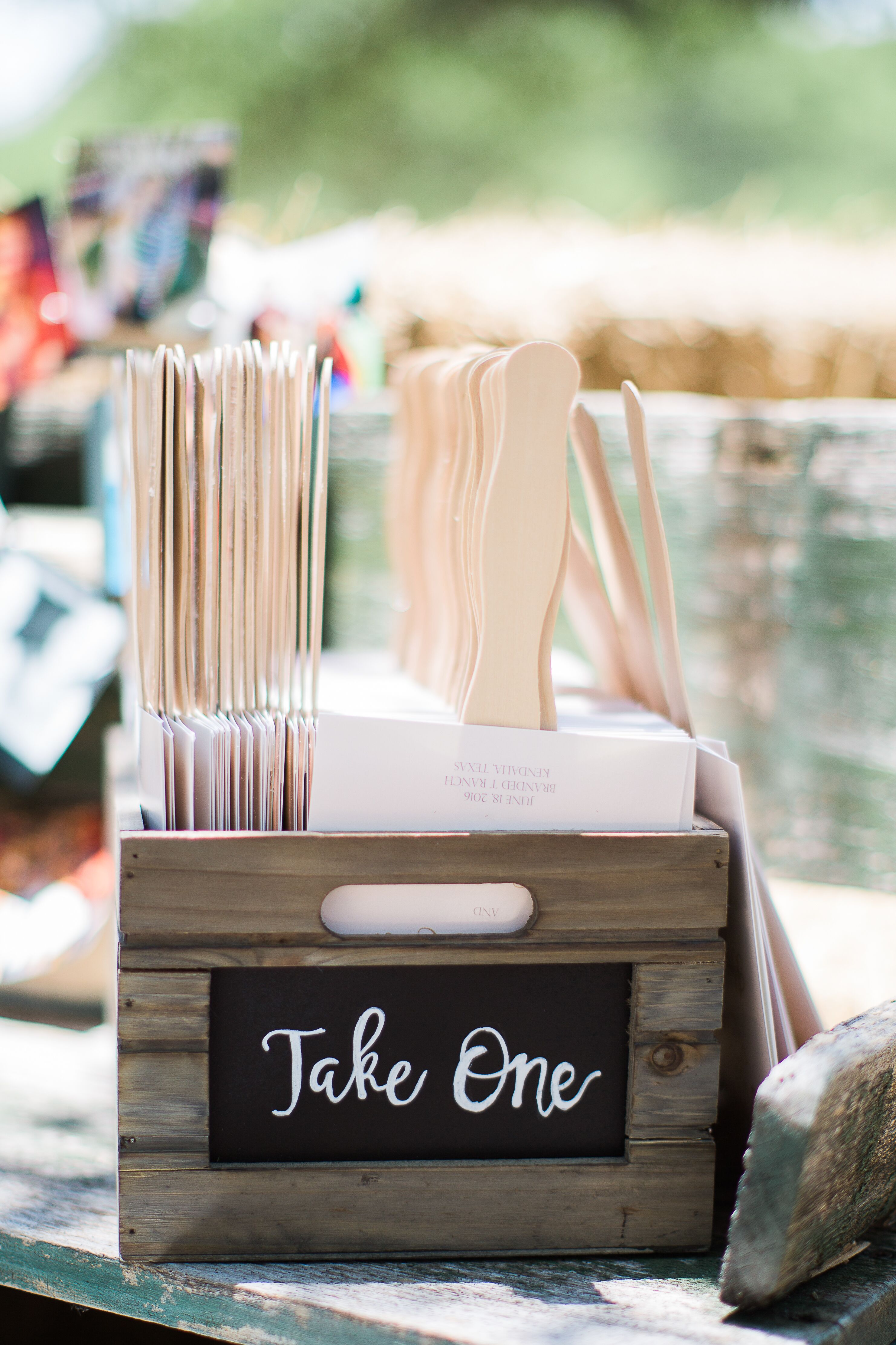 fans for outdoor wedding