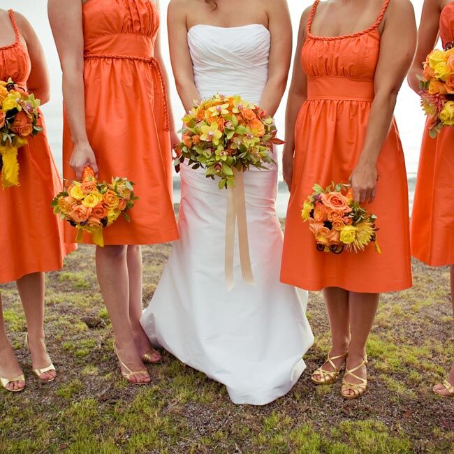 The Bridesmaid Bouquets