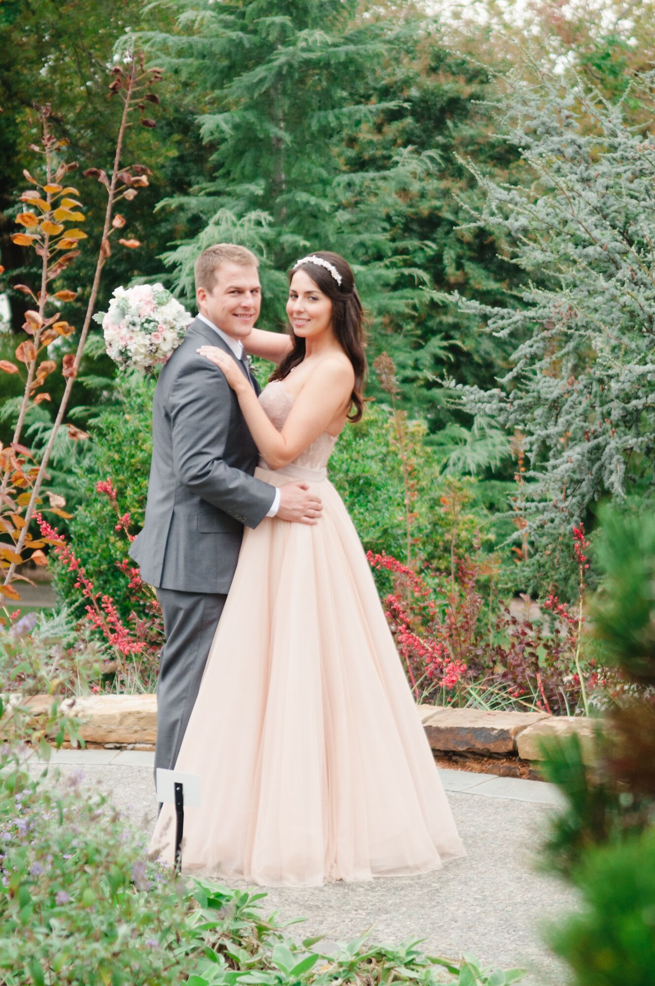 An Intimate Garden Wedding  at Alex Camp House at the 